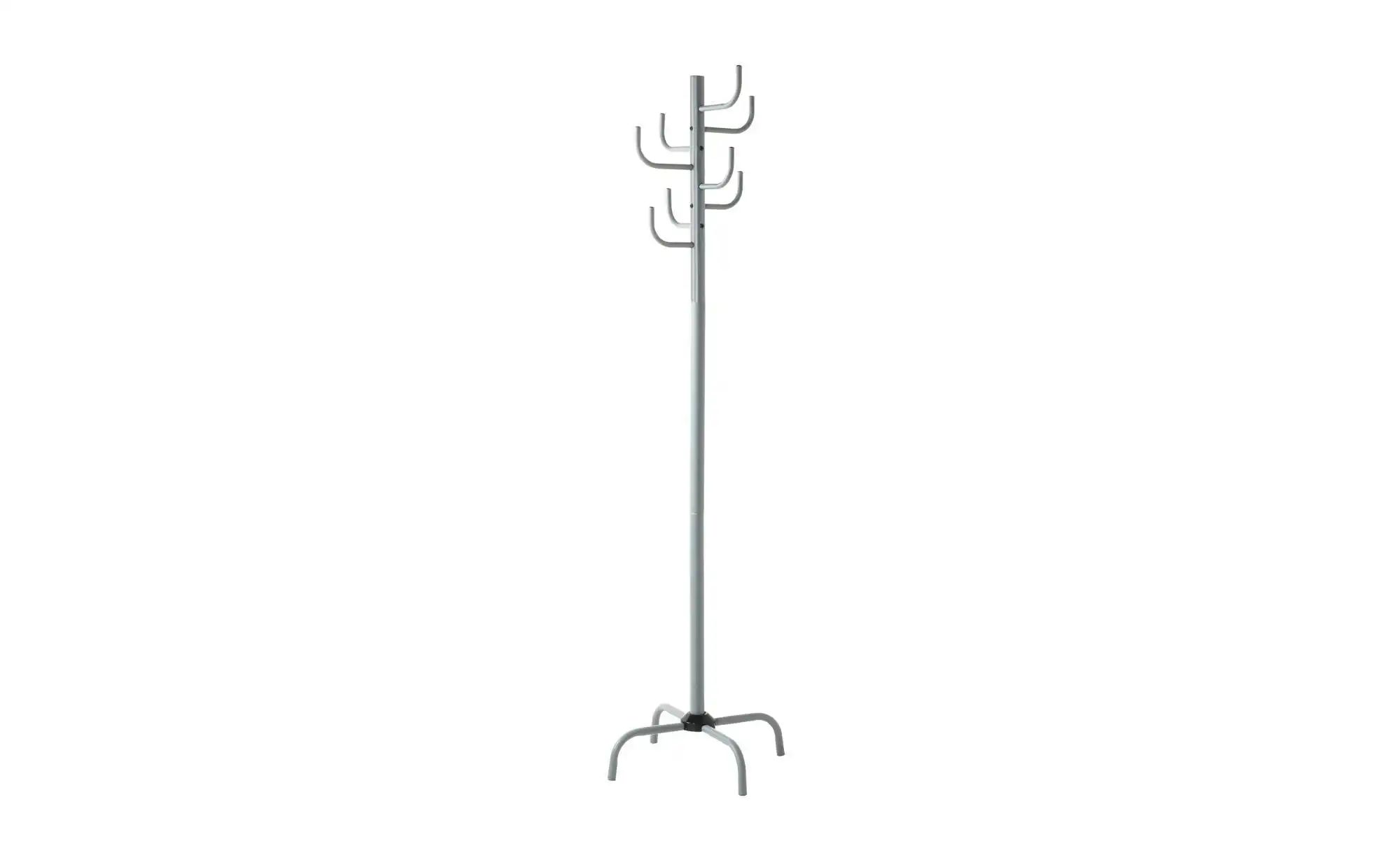 Garderobenständer   ¦ grau ¦ Metall ¦ Maße (cm): B: 37 H: 180 Garderoben & günstig online kaufen