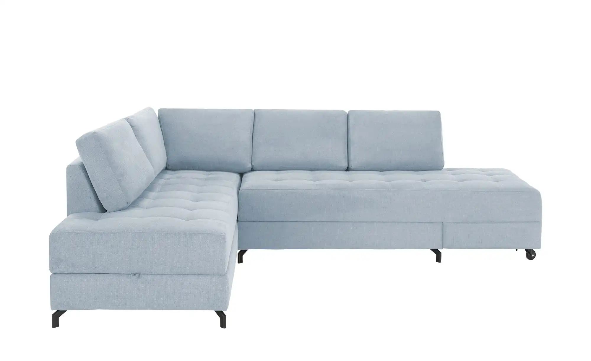 smart Ecksofa  Carla ¦ blau ¦ Maße (cm): B: 291 H: 88 T: 222 Polstermöbel > günstig online kaufen