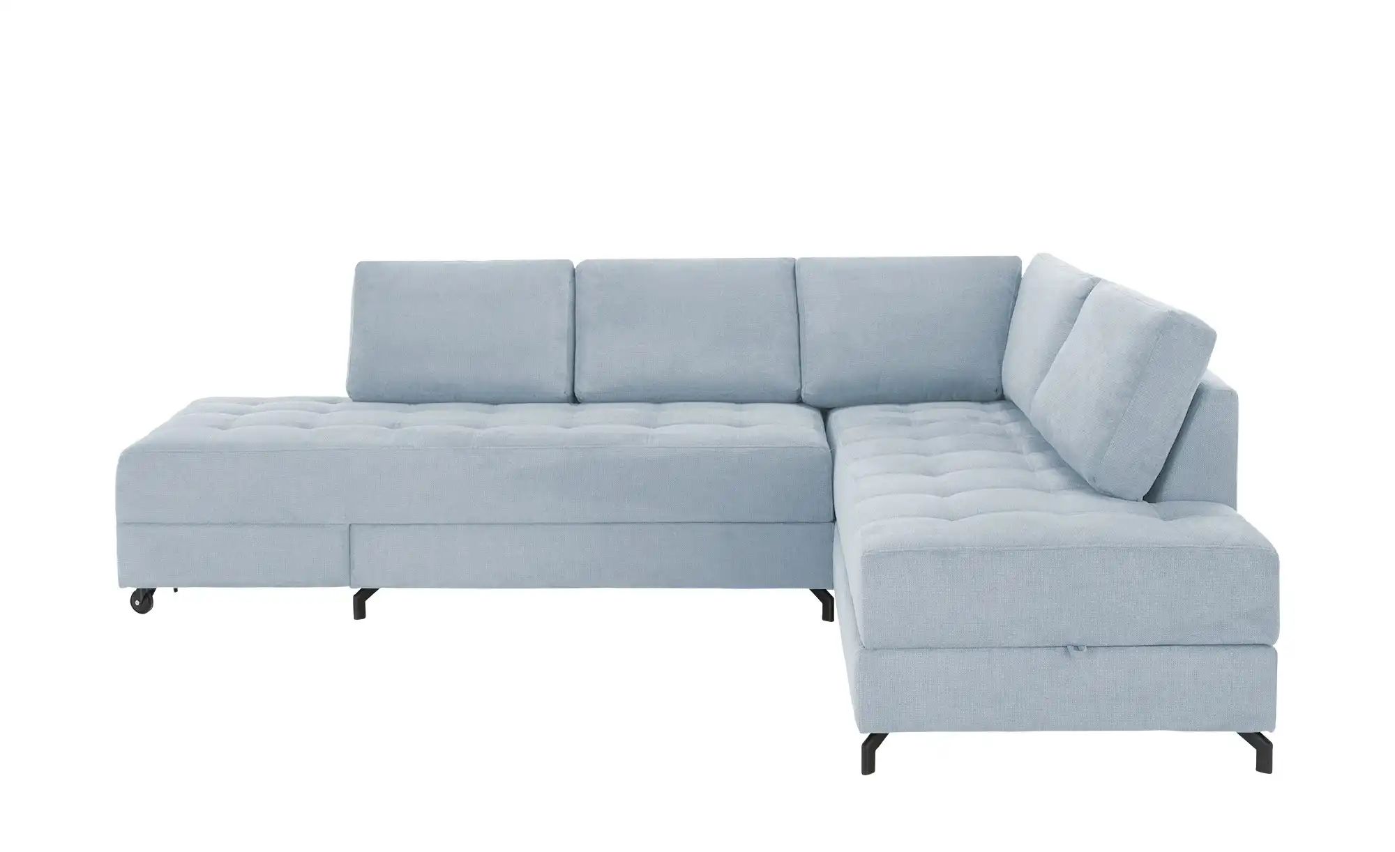 smart Ecksofa  Carla ¦ blau ¦ Maße (cm): B: 291 H: 88 T: 222 Polstermöbel > günstig online kaufen