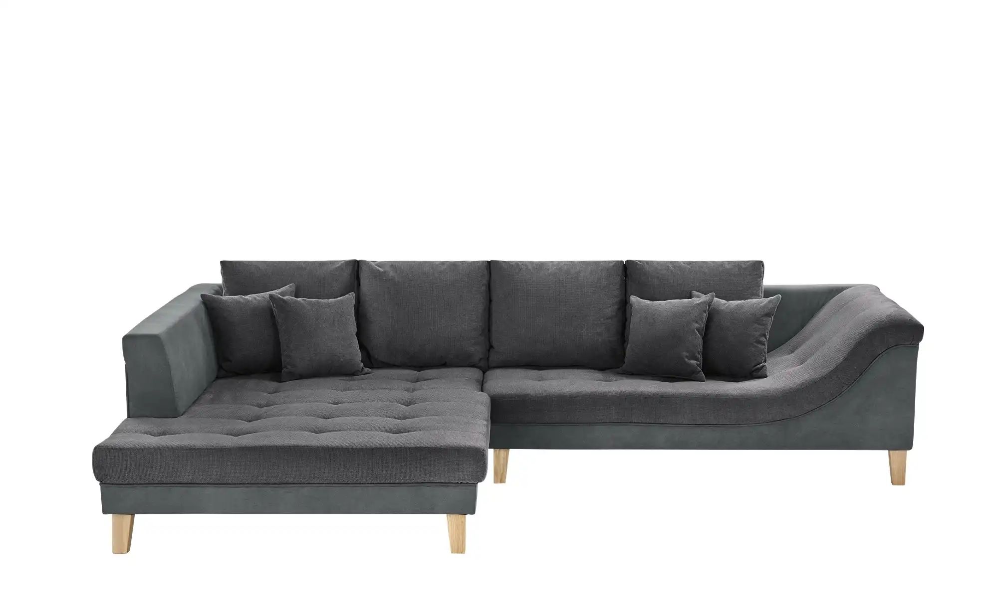 smart Ecksofa  Wilma ¦ grau ¦ Maße (cm): B: 302 H: 82 T: 202.0 Polstermöbel günstig online kaufen
