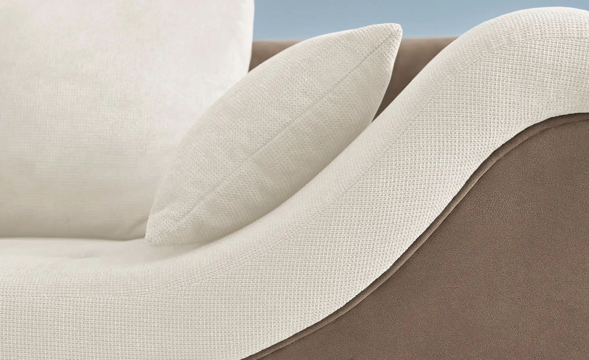 Thumbnail - smart Ecksofa Wilma ¦ braun ¦ Maße (cm): B: 302 H: 82 T: 202.0 Polstermöbel > Sofas > 3-Sitzer - Höffner