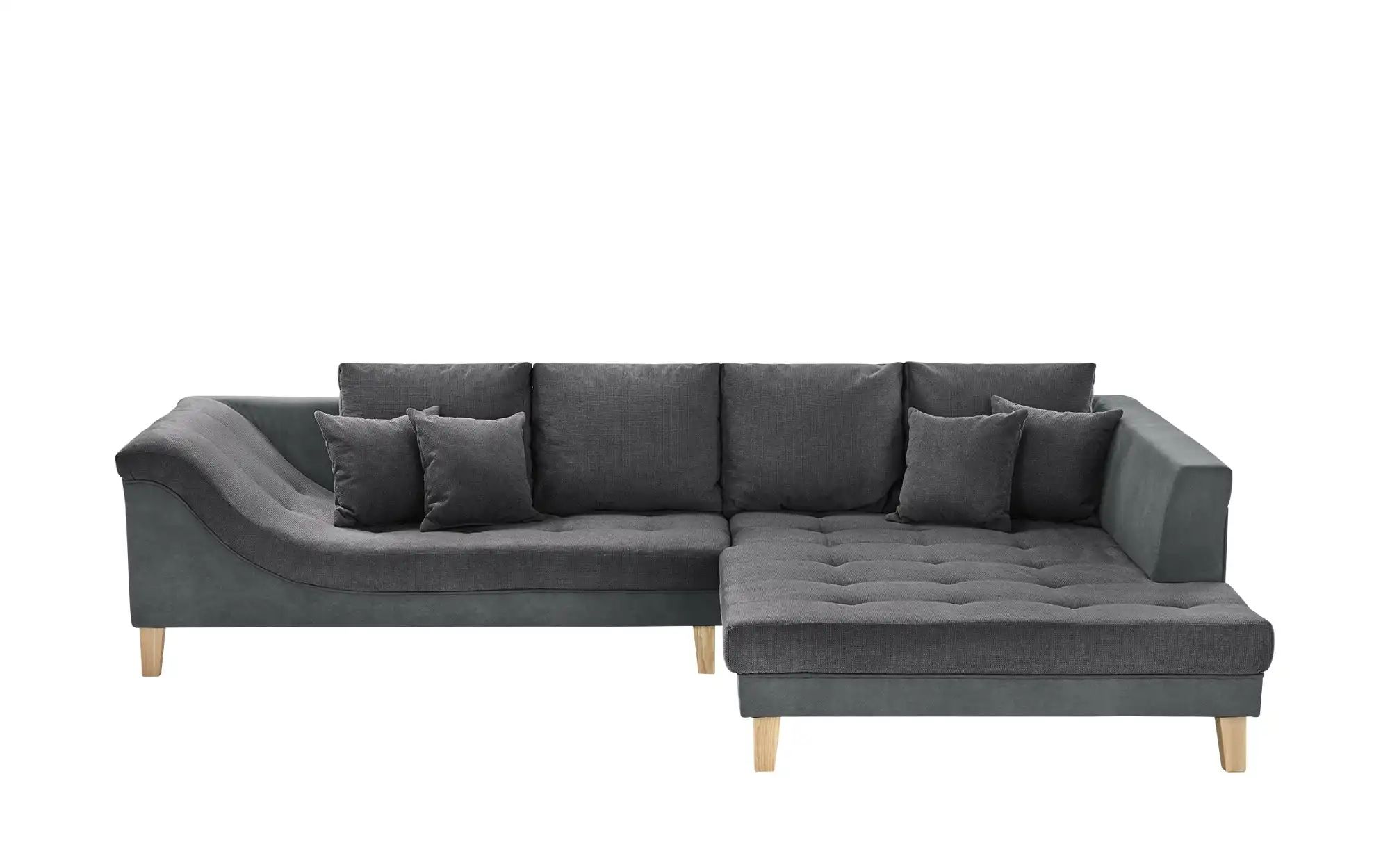 smart Ecksofa  Wilma ¦ grau ¦ Maße (cm): B: 302 H: 82 T: 202.0 Polstermöbel günstig online kaufen