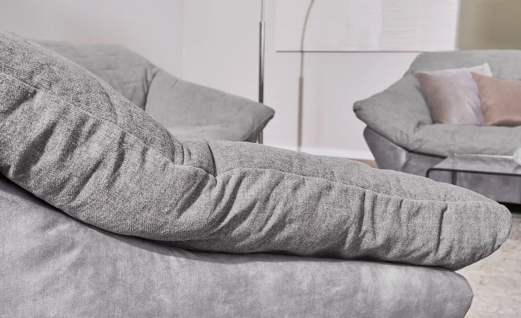 Thumbnail - Einzelsofa  Cher ¦ grau ¦ Maße (cm): B: 172 H: 86 T: 105.0 Polstermöbel > Sofas > 2-Sitzer - Höffner