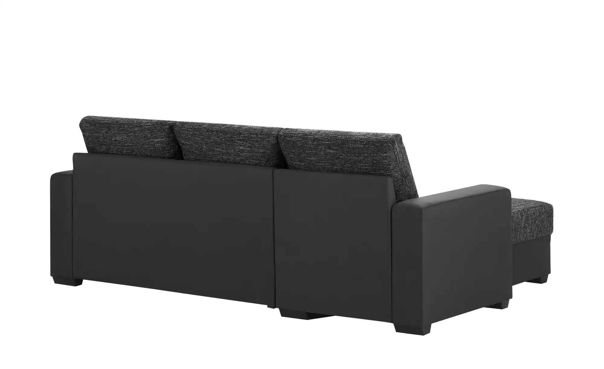 Ecksofa  Navarra ¦ schwarz ¦ Maße (cm): B: 237 H: 83 T: 156 Polstermöbel > günstig online kaufen