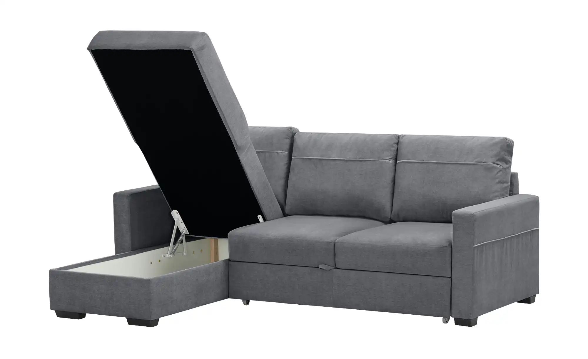 Ecksofa  Simba ¦ grau ¦ Maße (cm): B: 232 H: 87 T: 158 Polstermöbel > Sofas günstig online kaufen