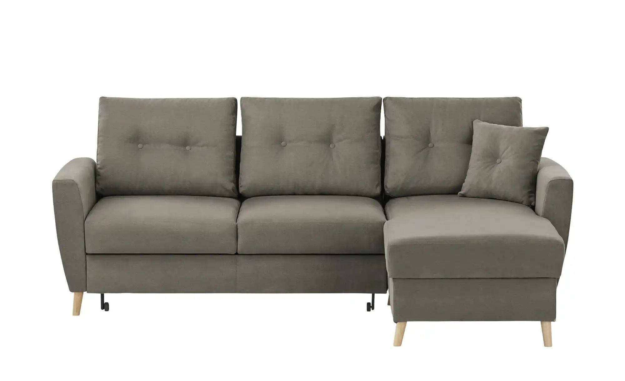 Ecksofa  Carla ¦ braun ¦ Maße (cm): B: 230 H: 93 T: 159 Polstermöbel > Sofa günstig online kaufen