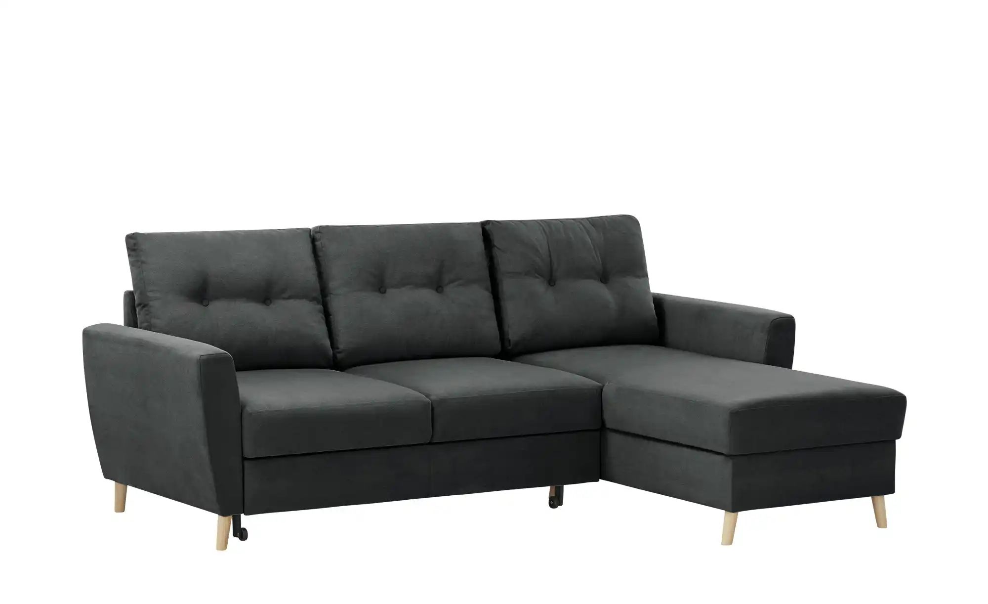 Ecksofa  Carla ¦ grau ¦ Maße (cm): B: 230 H: 93 T: 159.0 Polstermöbel > Sof günstig online kaufen