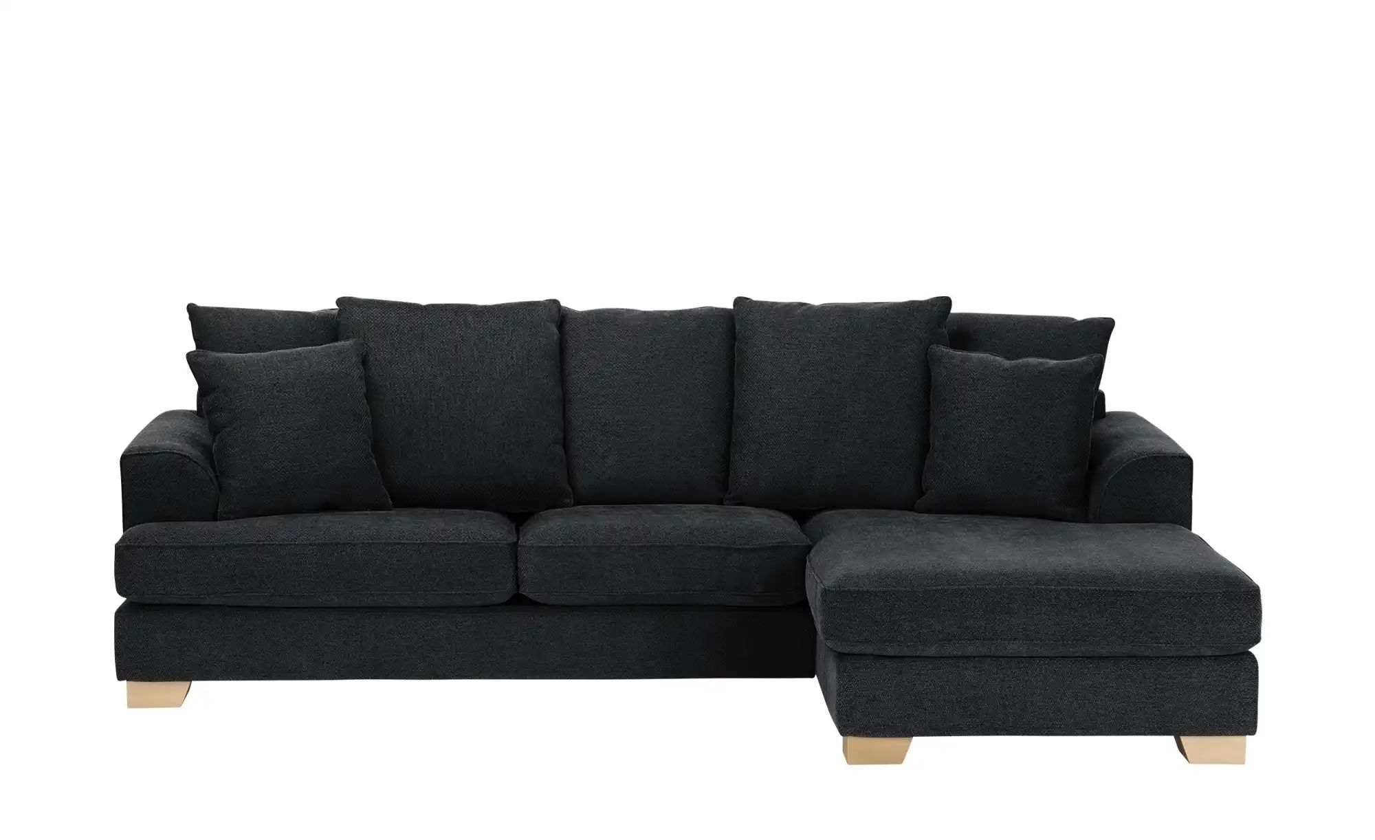 SOHO Ecksofa  Franka ¦ schwarz ¦ Maße (cm): B: 268 H: 87 T: 161 Polstermöbe günstig online kaufen