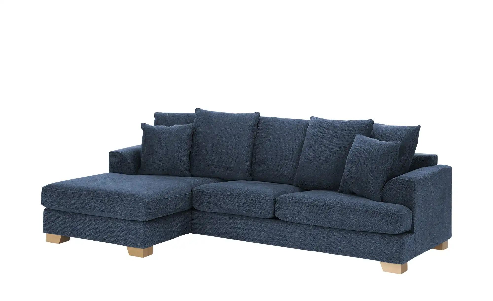 SOHO Ecksofa  Franka ¦ blau ¦ Maße (cm): B: 268 H: 87 T: 161 Polstermöbel > günstig online kaufen