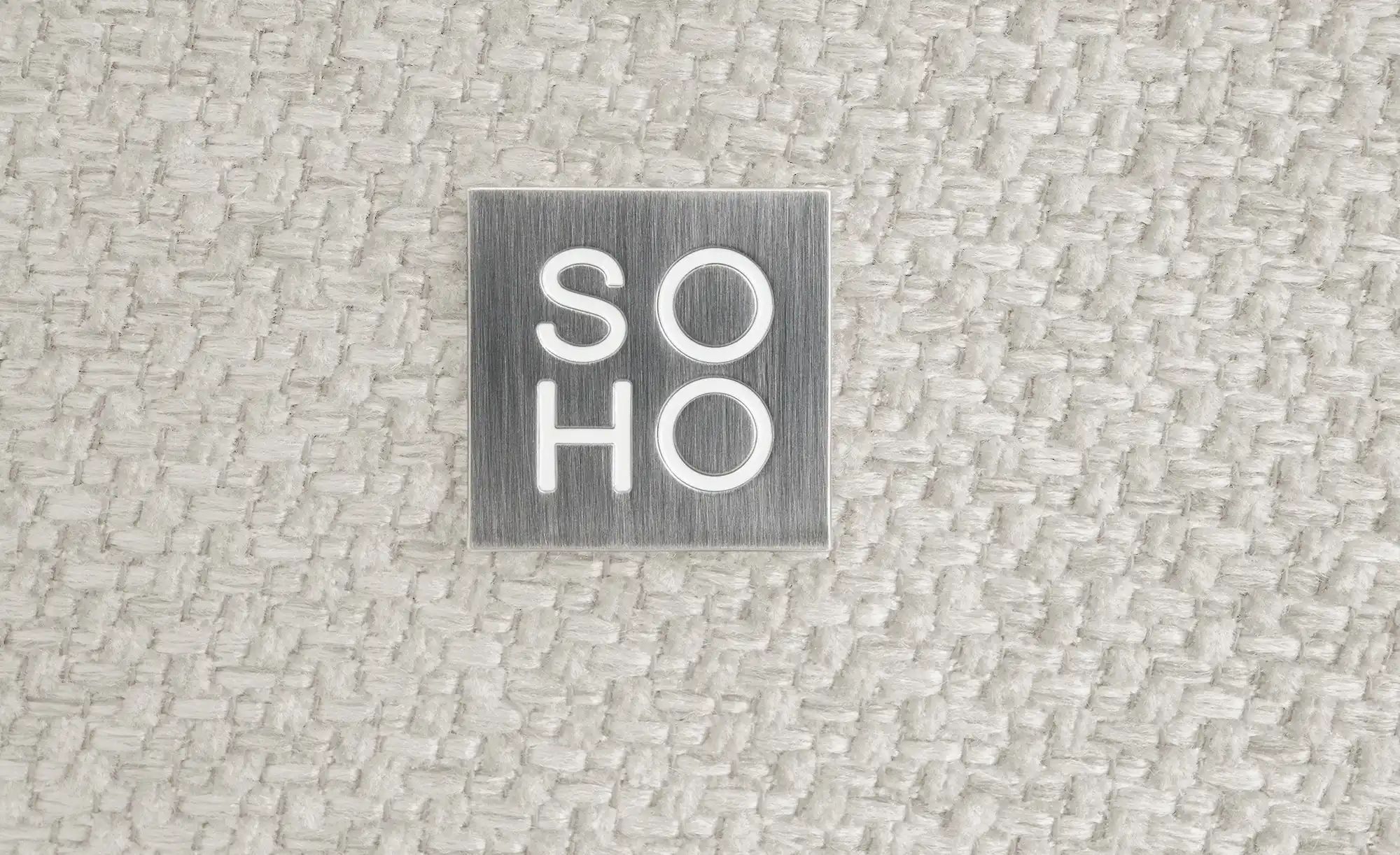 Thumbnail - SOHO Ecksofa Franka ¦ weiß ¦ Maße (cm): B: 268 H: 87 T: 161.0 Polstermöbel > Sofas > 3-Sitzer - Höffner