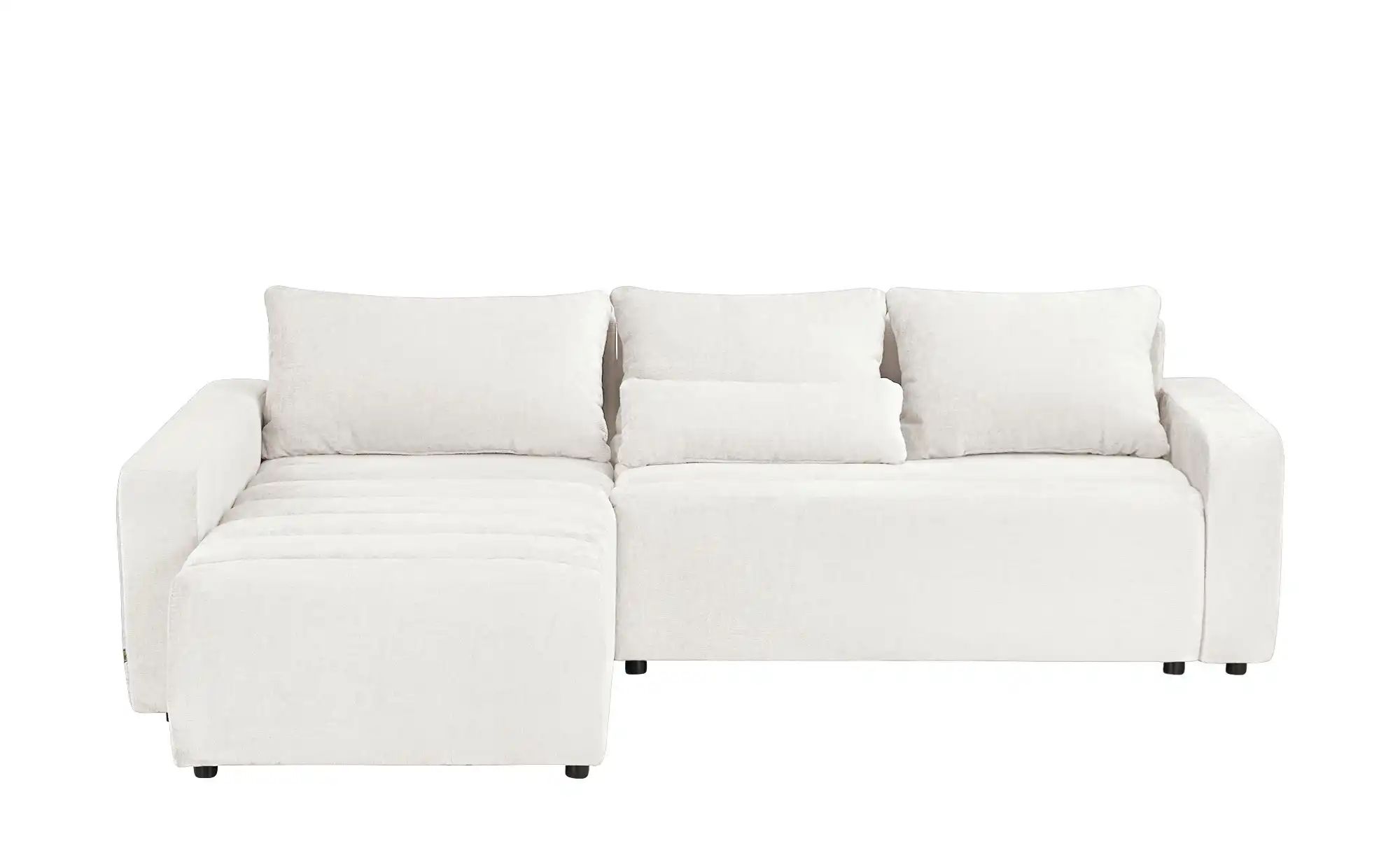 smart Ecksofa  Fania ¦ weiß ¦ Maße (cm): B: 257 H: 72 T: 208 Polstermöbel > günstig online kaufen