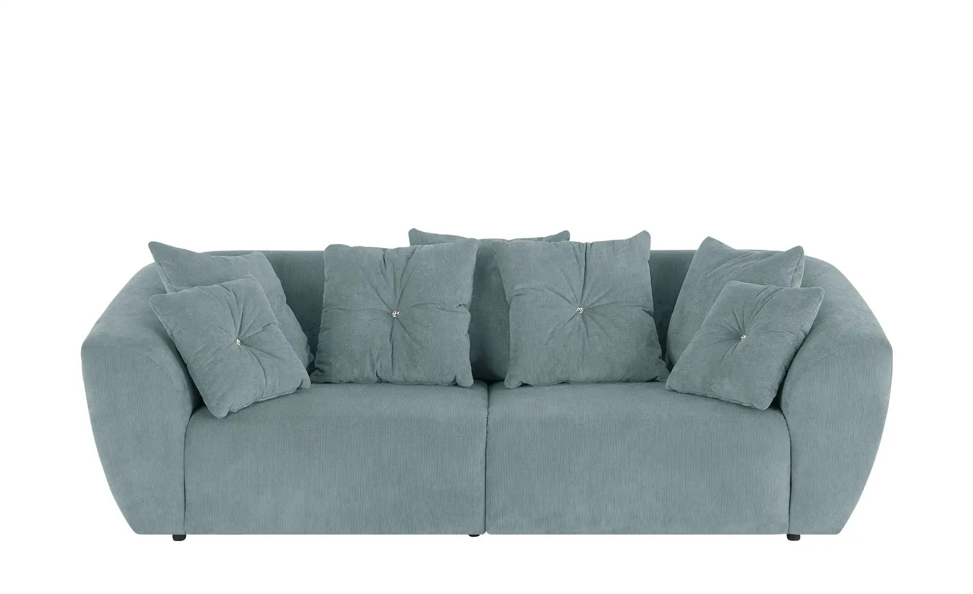 smart Big Sofa  Krista ¦ grün ¦ Maße (cm): B: 250 H: 81 T: 106 Polstermöbel günstig online kaufen