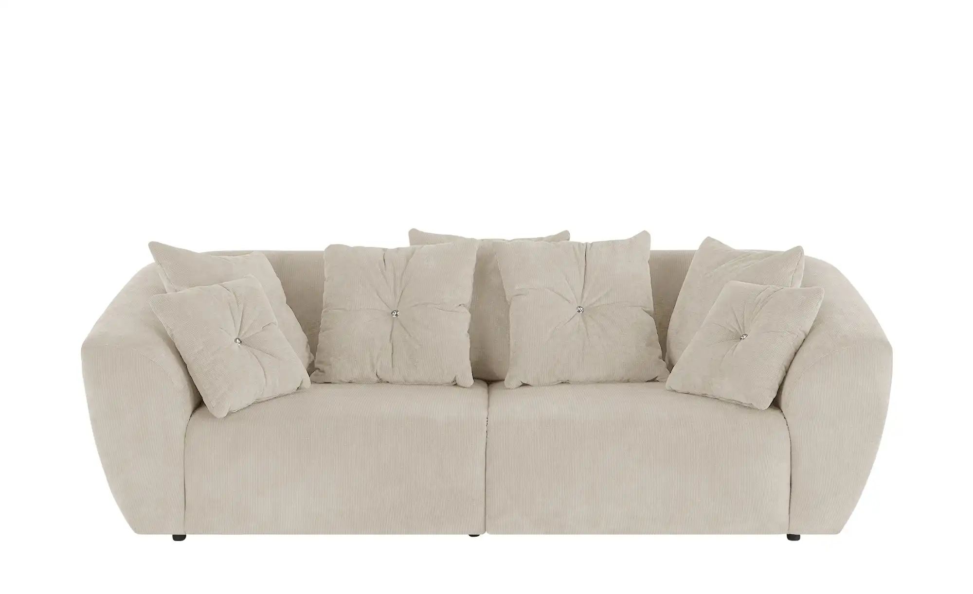 smart Big Sofa  Krista ¦ beige ¦ Maße (cm): B: 250 H: 81 T: 106 Polstermöbe günstig online kaufen