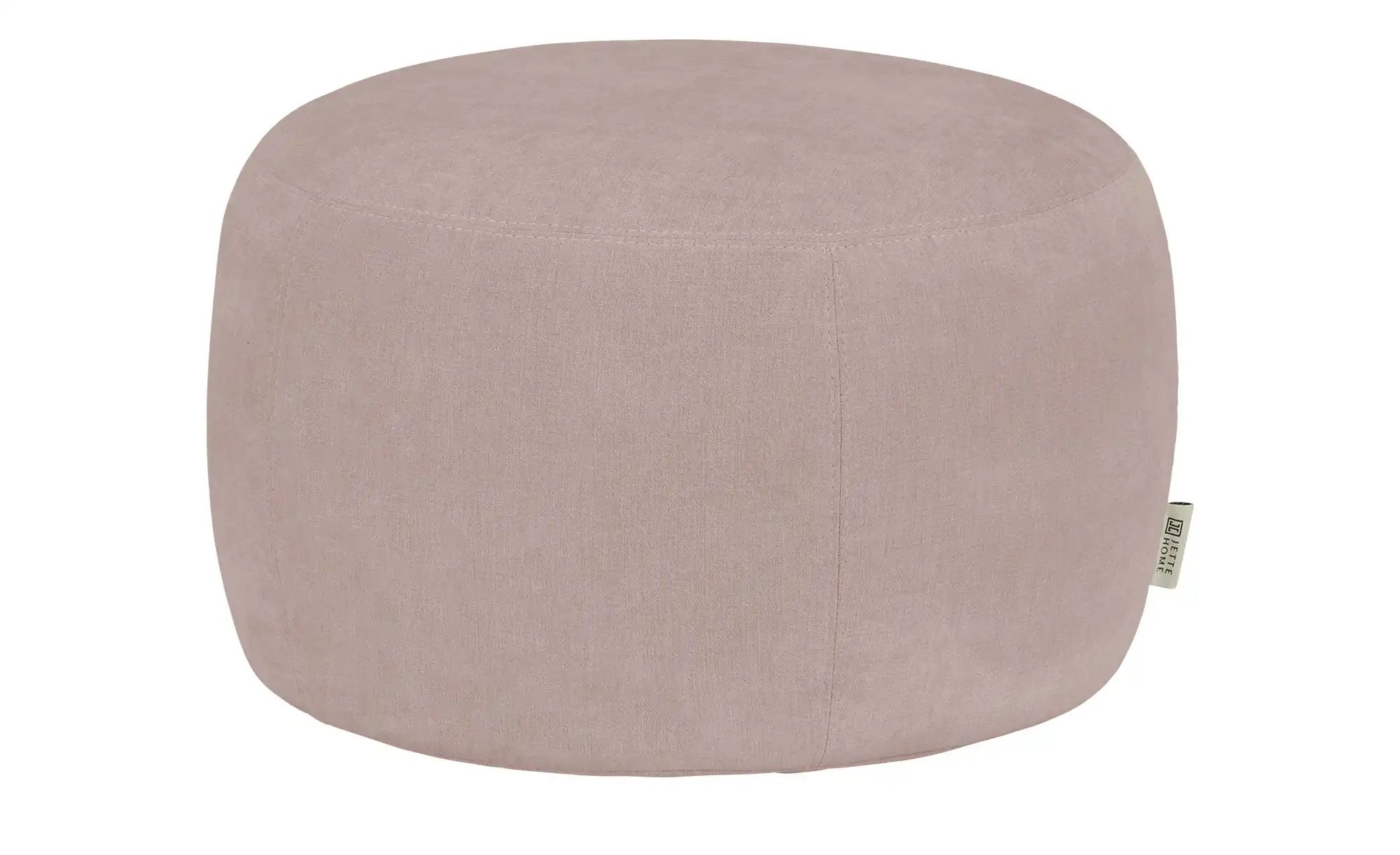 Jette Home Hocker  Jette Round ¦ rosa/pink ¦ Maße (cm): B: 60 H: 60  Ø: 60 günstig online kaufen