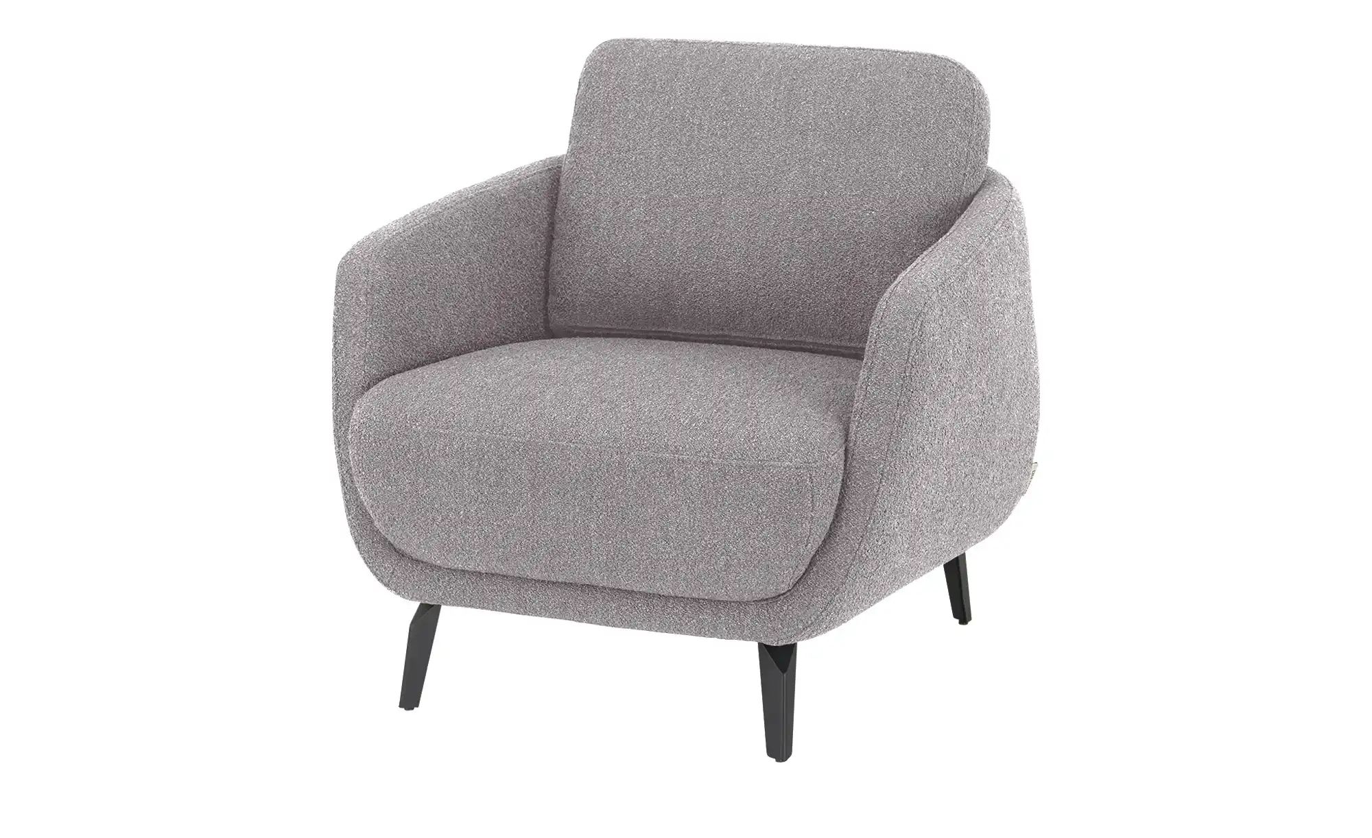 Jette Home Sessel aus Bouclé Jette About ¦ silber ¦ Maße (cm): B: 78 H: 95 günstig online kaufen