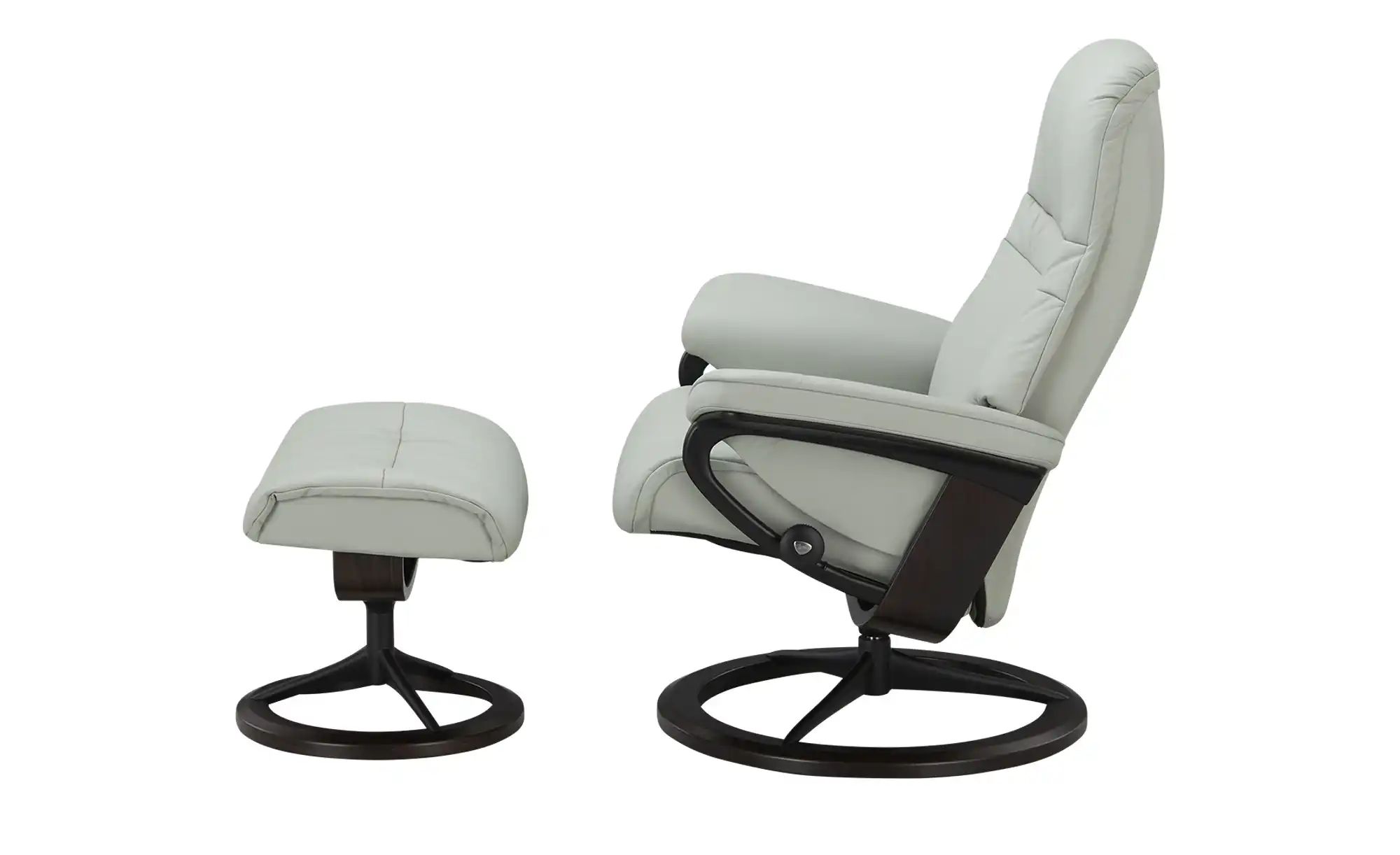 Stressless Relaxsessel mit Hocker aus Leder Signature M ¦ blau Polstermöbel günstig online kaufen