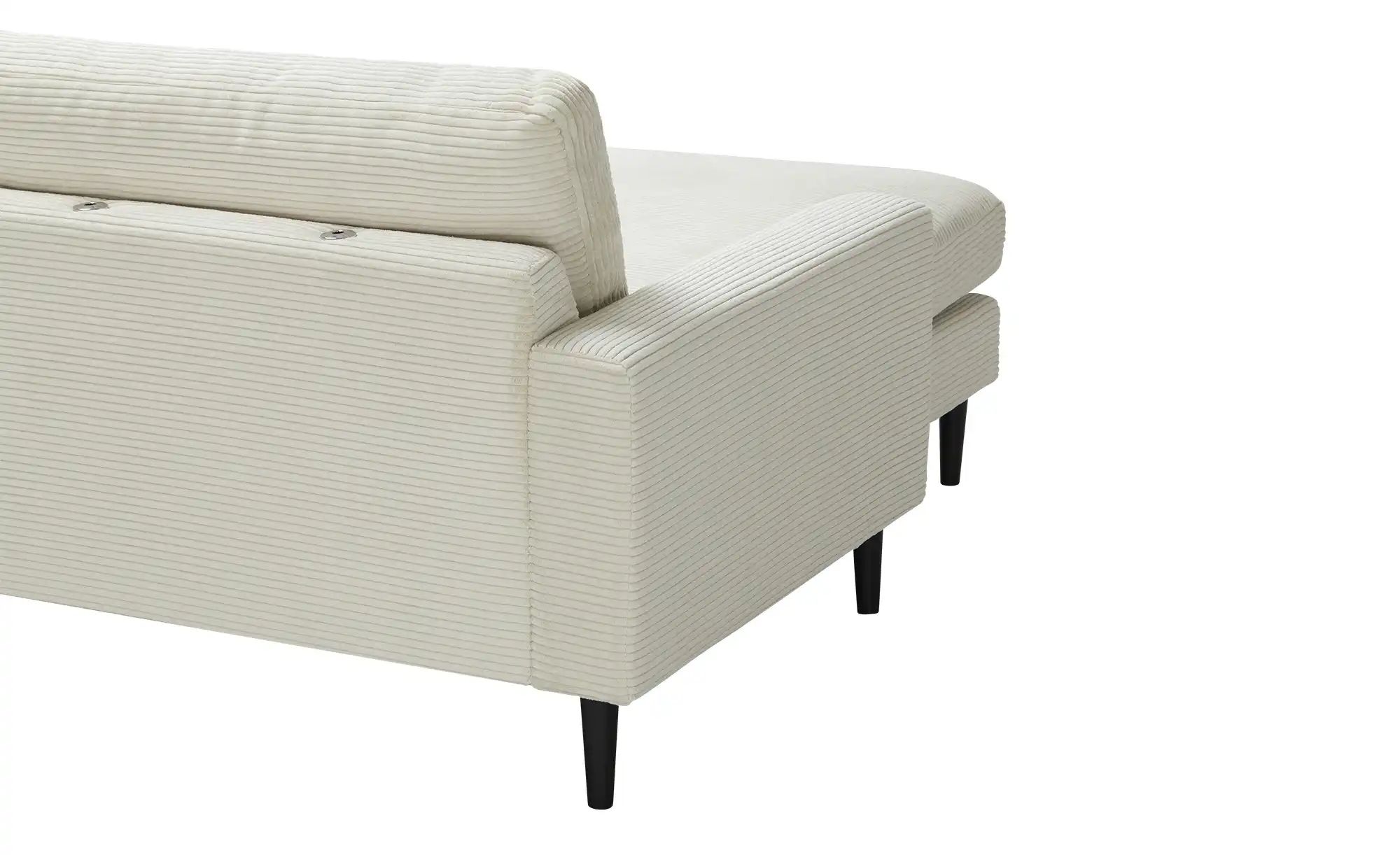 uno Ecksofa Cordsofa seitenverkehrt montierbar Milano ¦ beige ¦ Maße (cm): günstig online kaufen