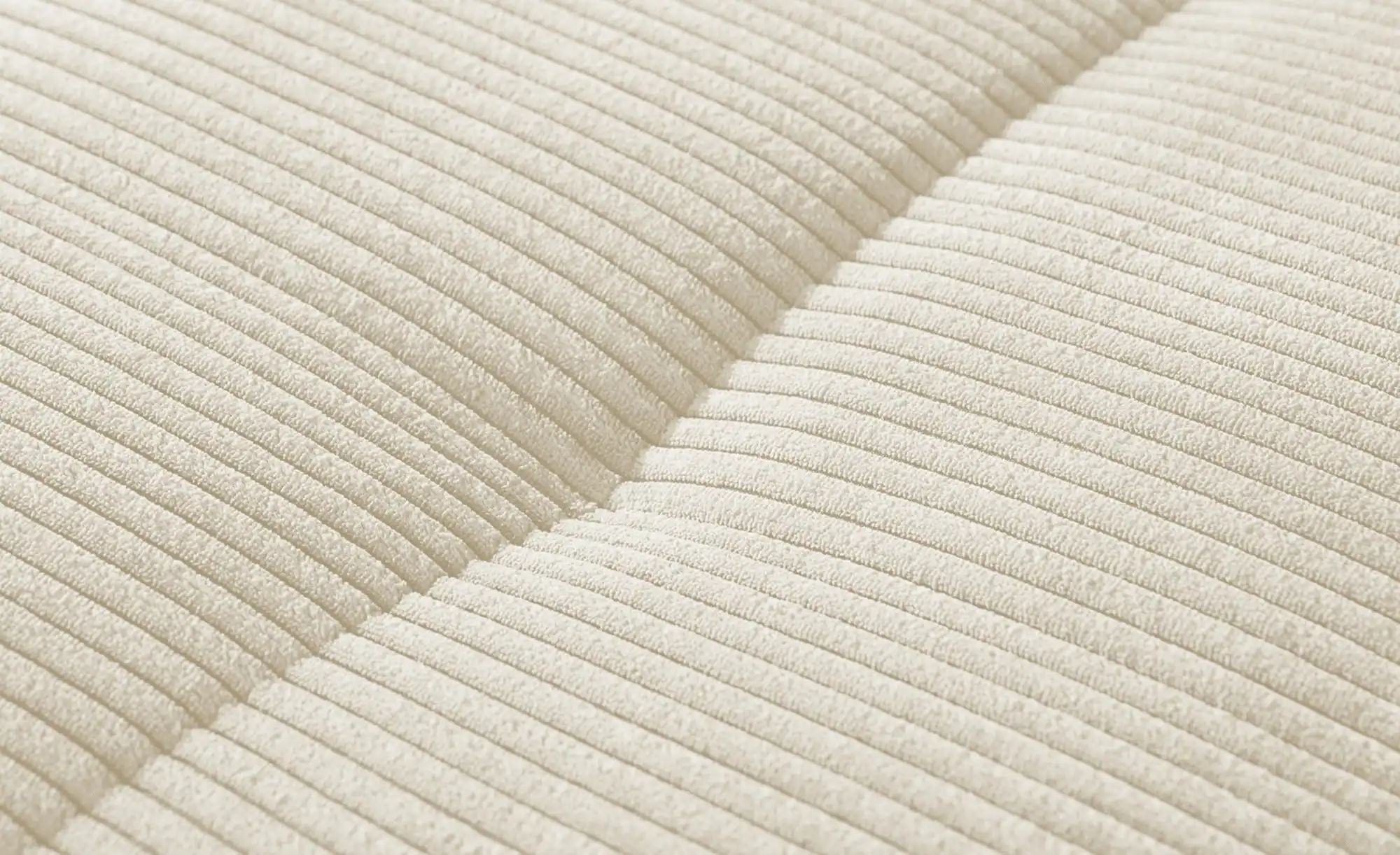 Thumbnail - bobb Ecksofa in kuscheligem Cordstoff Soumia ¦ creme ¦ Maße (cm): B: 283 H: 91 T: 181.0 Polstermöbel > Sofas > Ecksofas ...