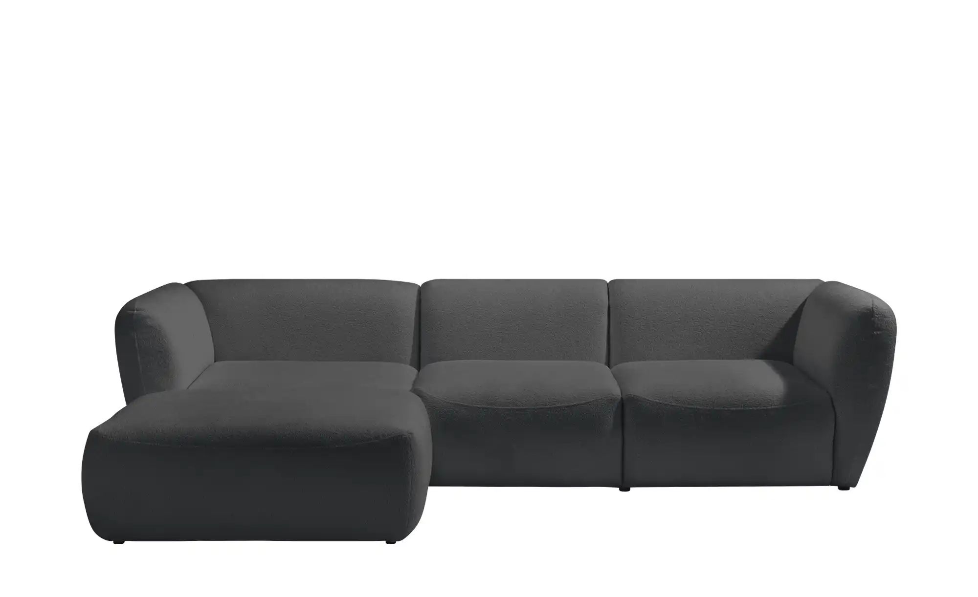 switch Ecksofa in Bouclé Candelo ¦ grau ¦ Maße (cm): B: 306 H: 75 T: 172 Po günstig online kaufen