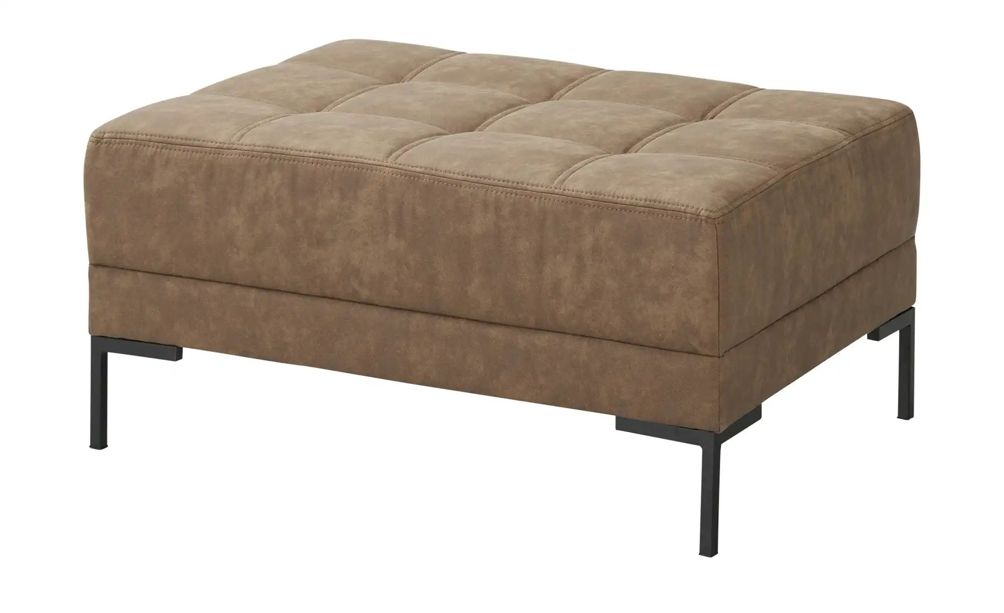 smart Hocker  Garda ¦ braun ¦ Maße (cm): B: 103 H: 42 T: 74 Polstermöbel > günstig online kaufen