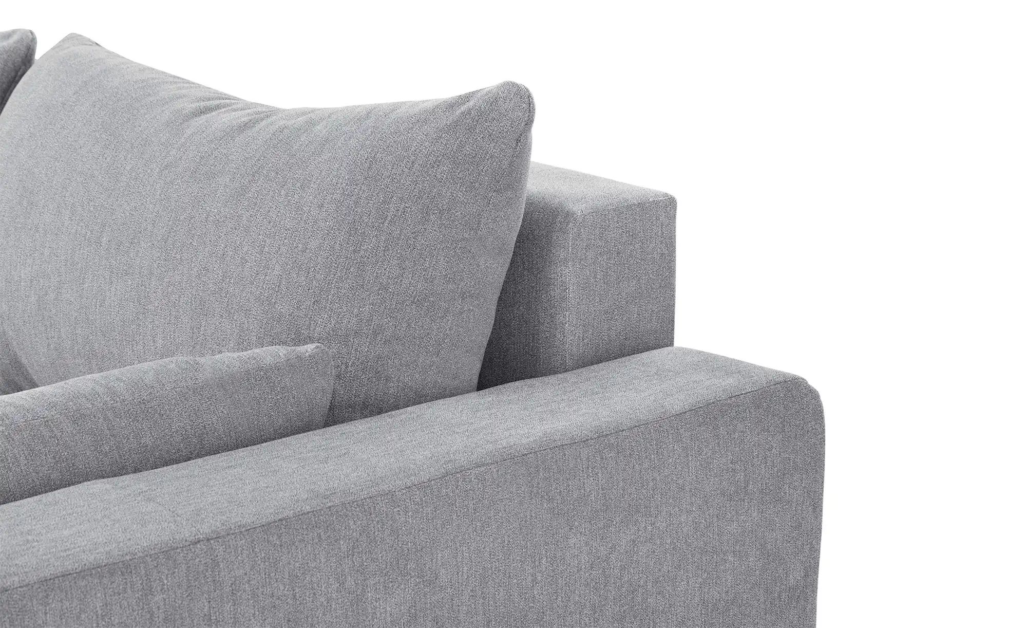 smart Ecksofa  Fania ¦ grau ¦ Maße (cm): B: 257 H: 72 T: 208 Polstermöbel > günstig online kaufen