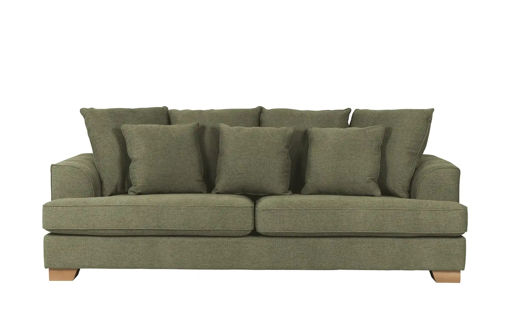 SOHO Sofa  Franka ¦ grün ¦ Maße (cm): B: 231 H: 87 T: 103 Polstermöbel > So günstig online kaufen