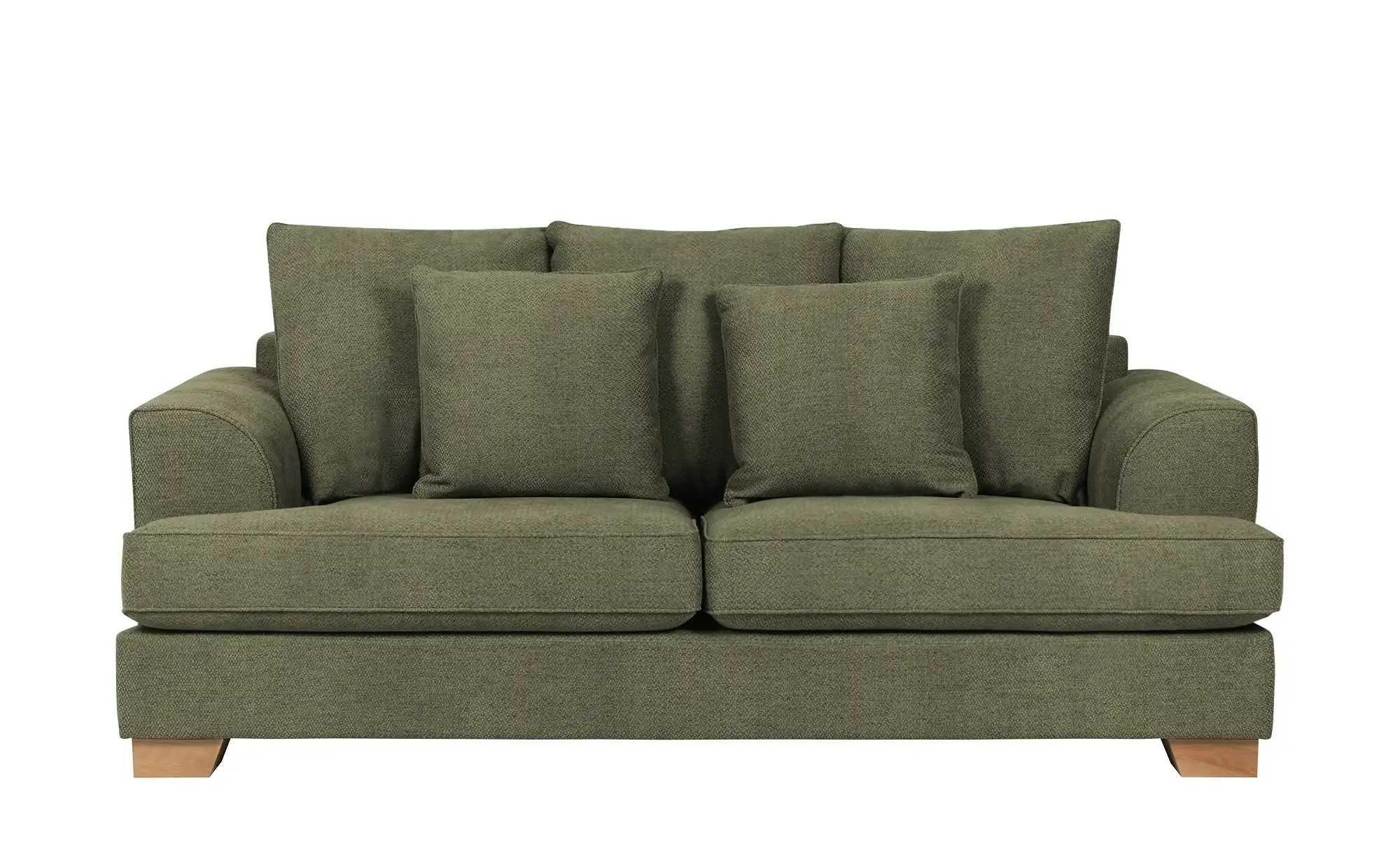 SOHO Sofa  Franka ¦ grün ¦ Maße (cm): B: 199 H: 87 T: 103 Polstermöbel > So günstig online kaufen