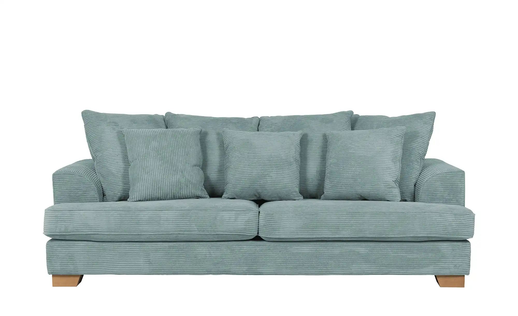 SOHO Sofa  Franka ¦ grün ¦ Maße (cm): B: 231 H: 87 T: 103 Polstermöbel > So günstig online kaufen