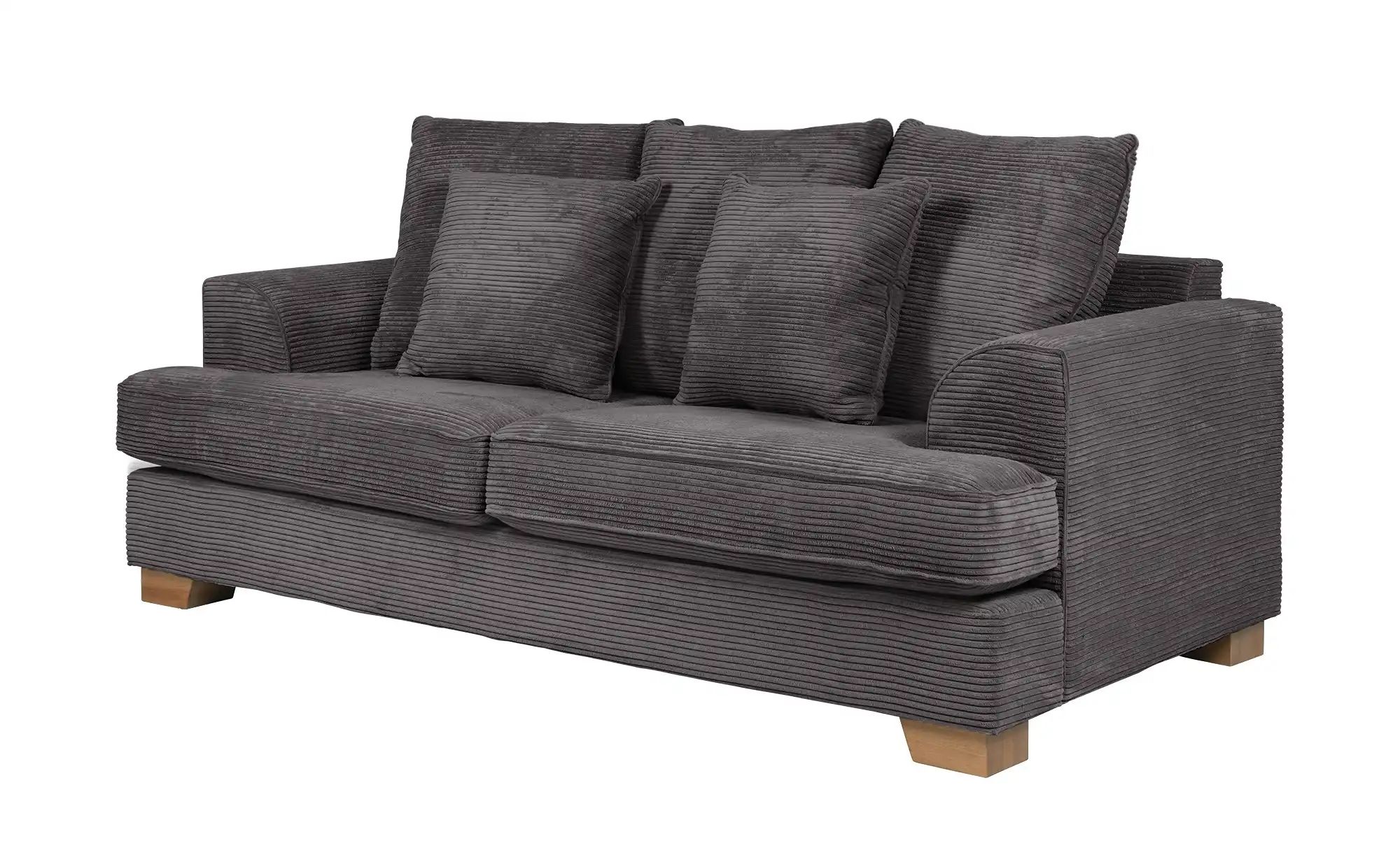 Thumbnail - SOHO Sofa  Franka ¦ grau ¦ Maße (cm): B: 199 H: 87 T: 103.0 Polstermöbel > Sofas > 2-Sitzer - Höffner