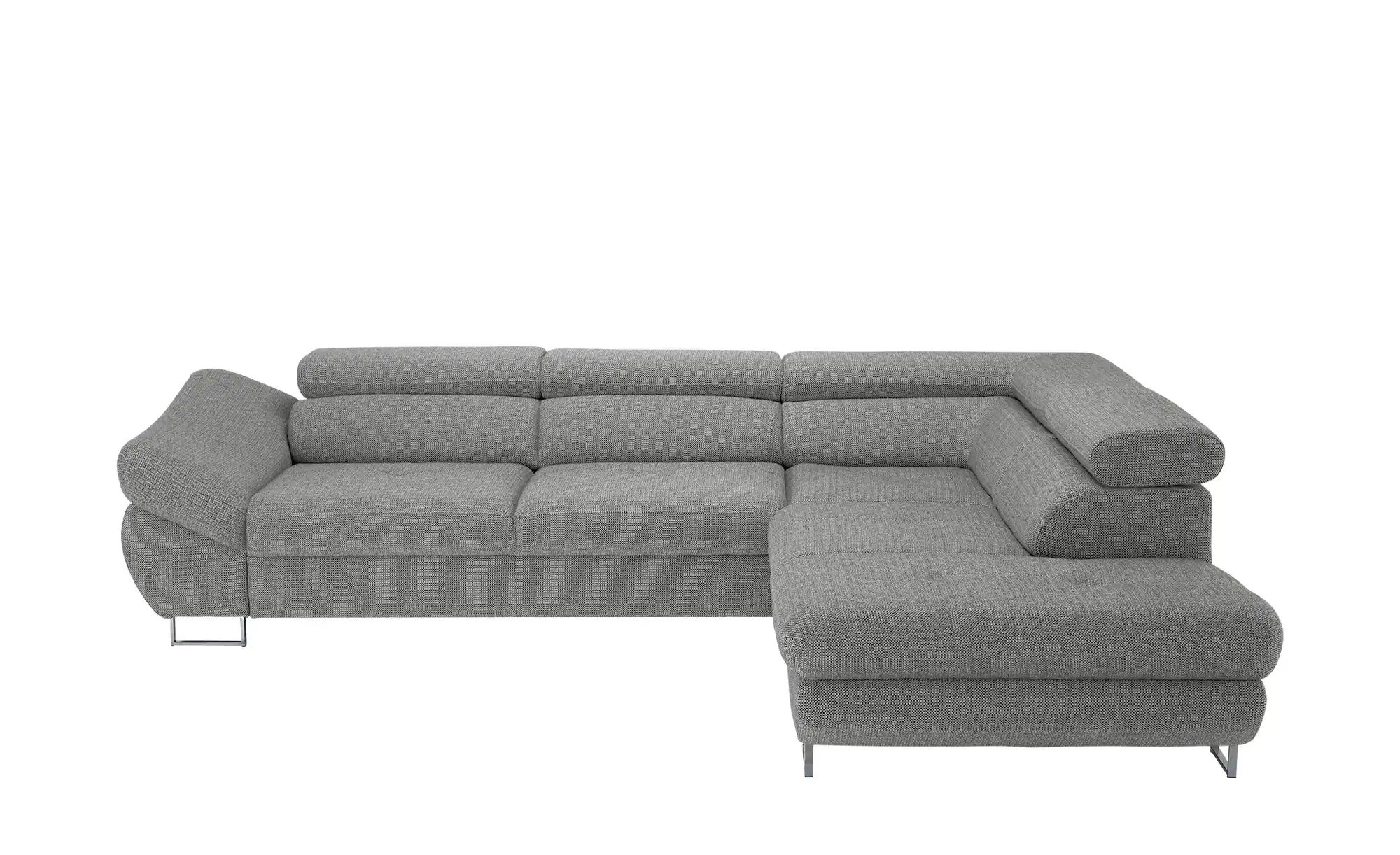 switch Ecksofa aus Flachgewebe Fabio ¦ weiß ¦ Maße (cm): B: 280 H: 69 T: 23 günstig online kaufen