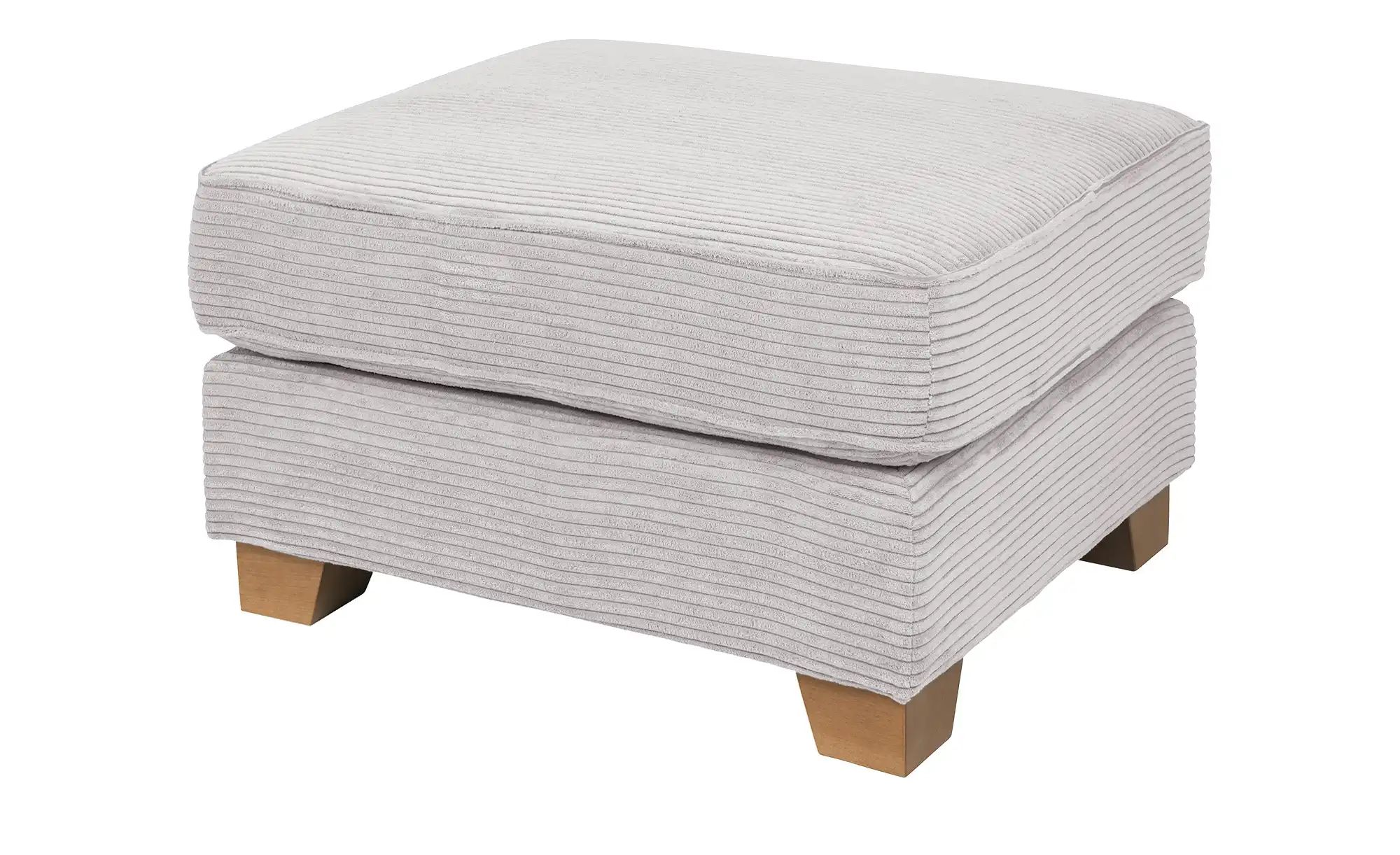 SOHO Hocker  Franka ¦ weiß ¦ Maße (cm): B: 75 H: 42 T: 62 Polstermöbel > Ho günstig online kaufen