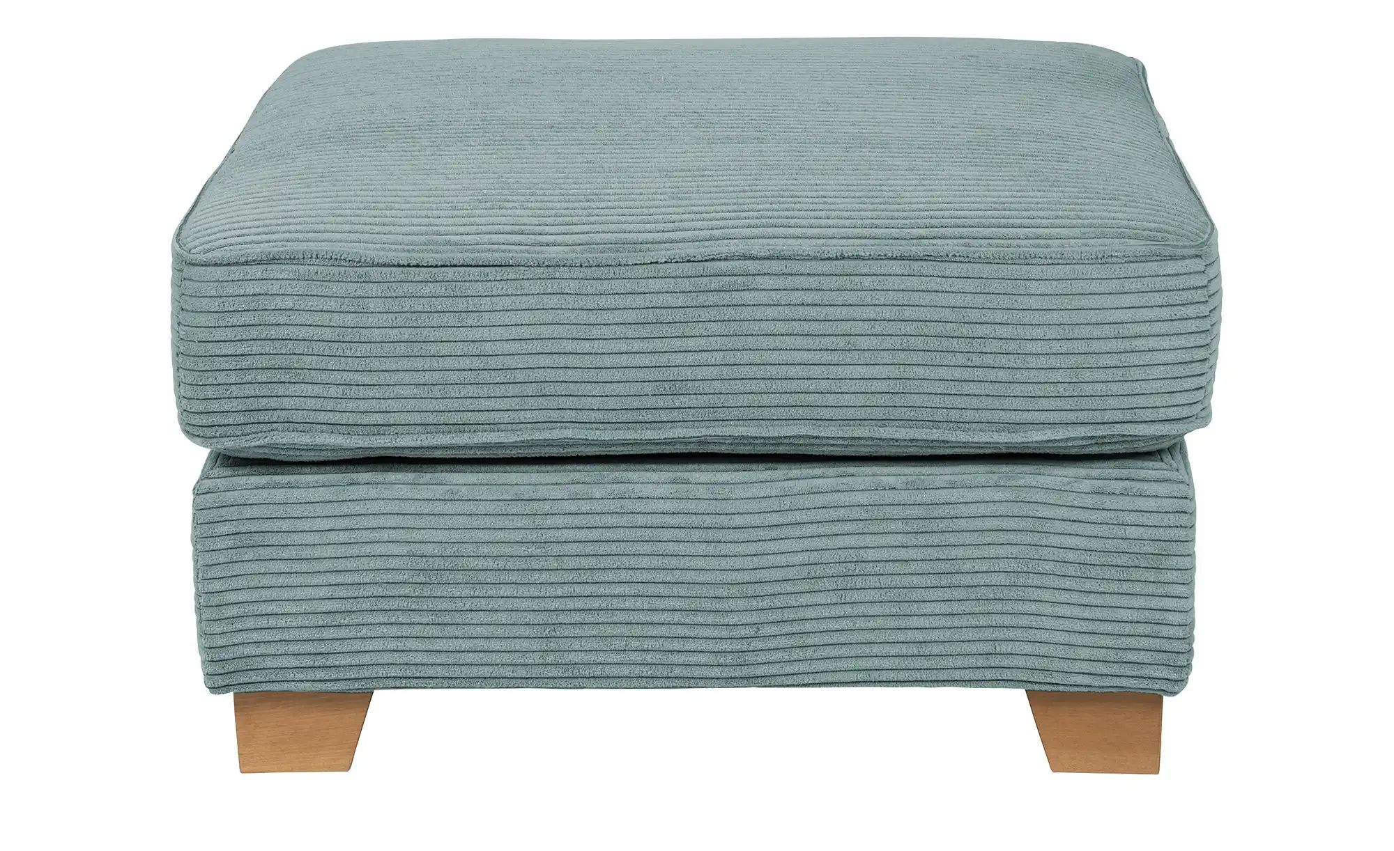 SOHO Hocker  Franka ¦ grün ¦ Maße (cm): B: 75 H: 42 T: 62 Polstermöbel > Ho günstig online kaufen