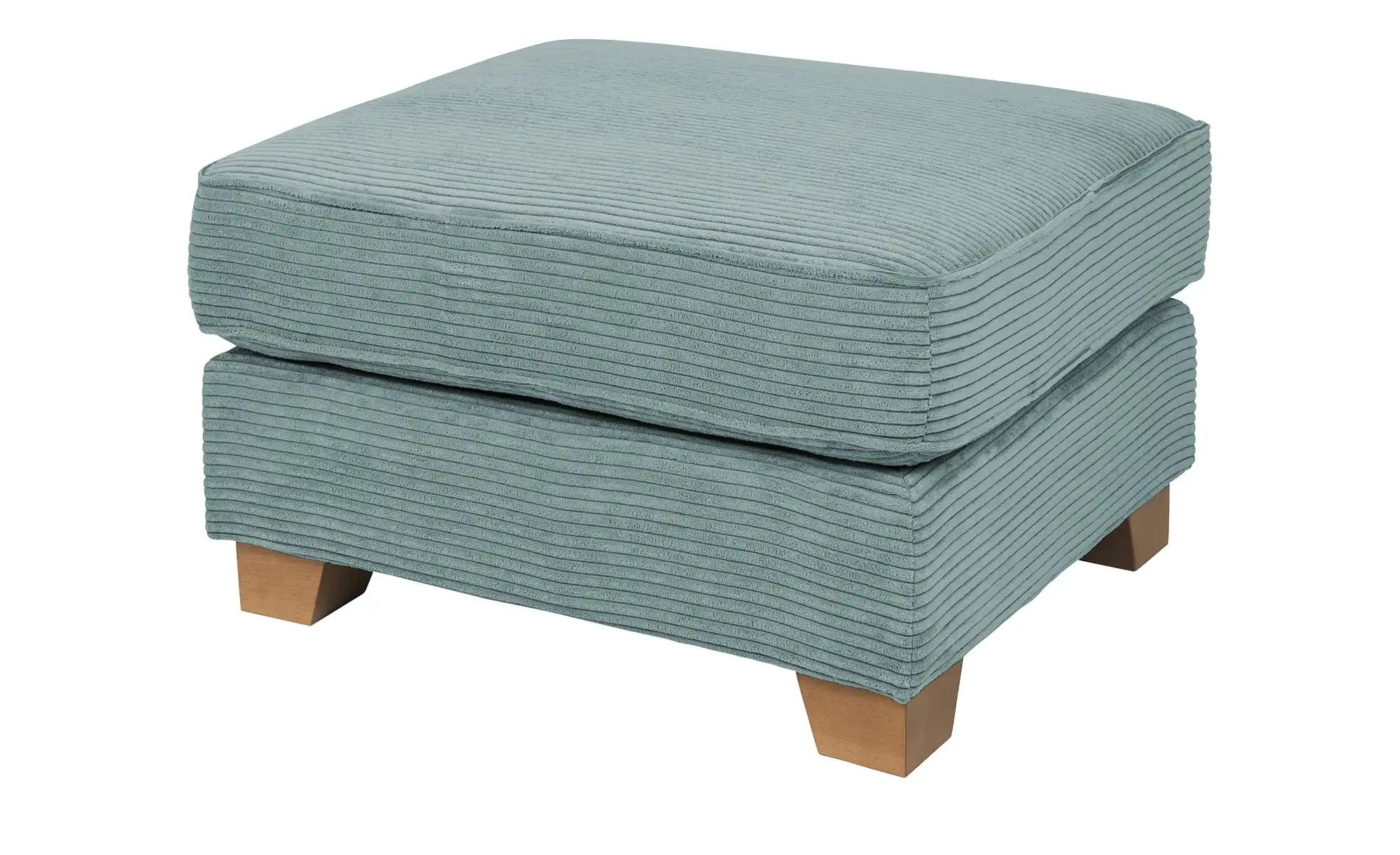 SOHO Hocker  Franka ¦ grün ¦ Maße (cm): B: 75 H: 42 T: 62 Polstermöbel > Ho günstig online kaufen