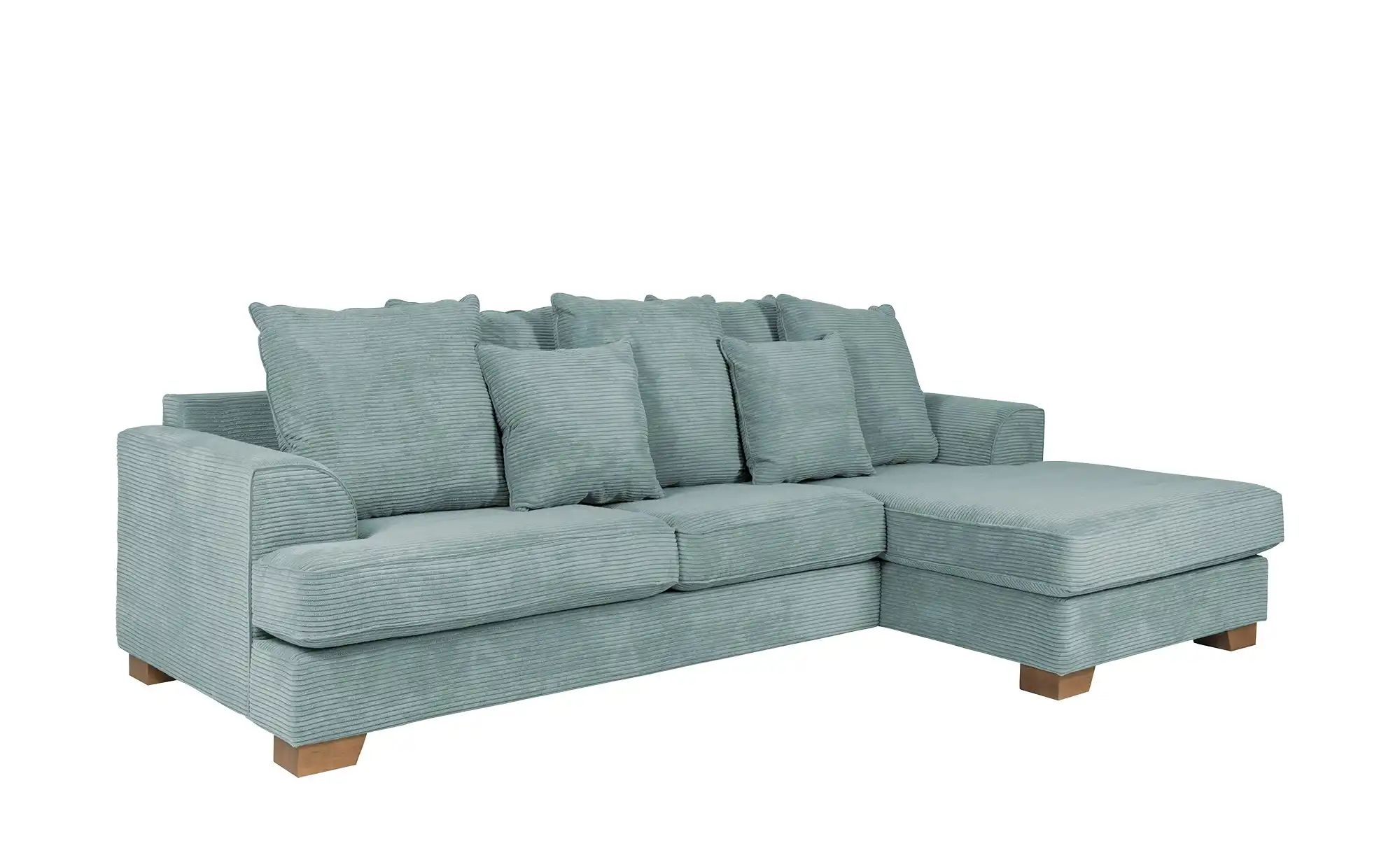 SOHO Ecksofa  Franka ¦ grün ¦ Maße (cm): B: 268 H: 87 T: 161 Polstermöbel > günstig online kaufen