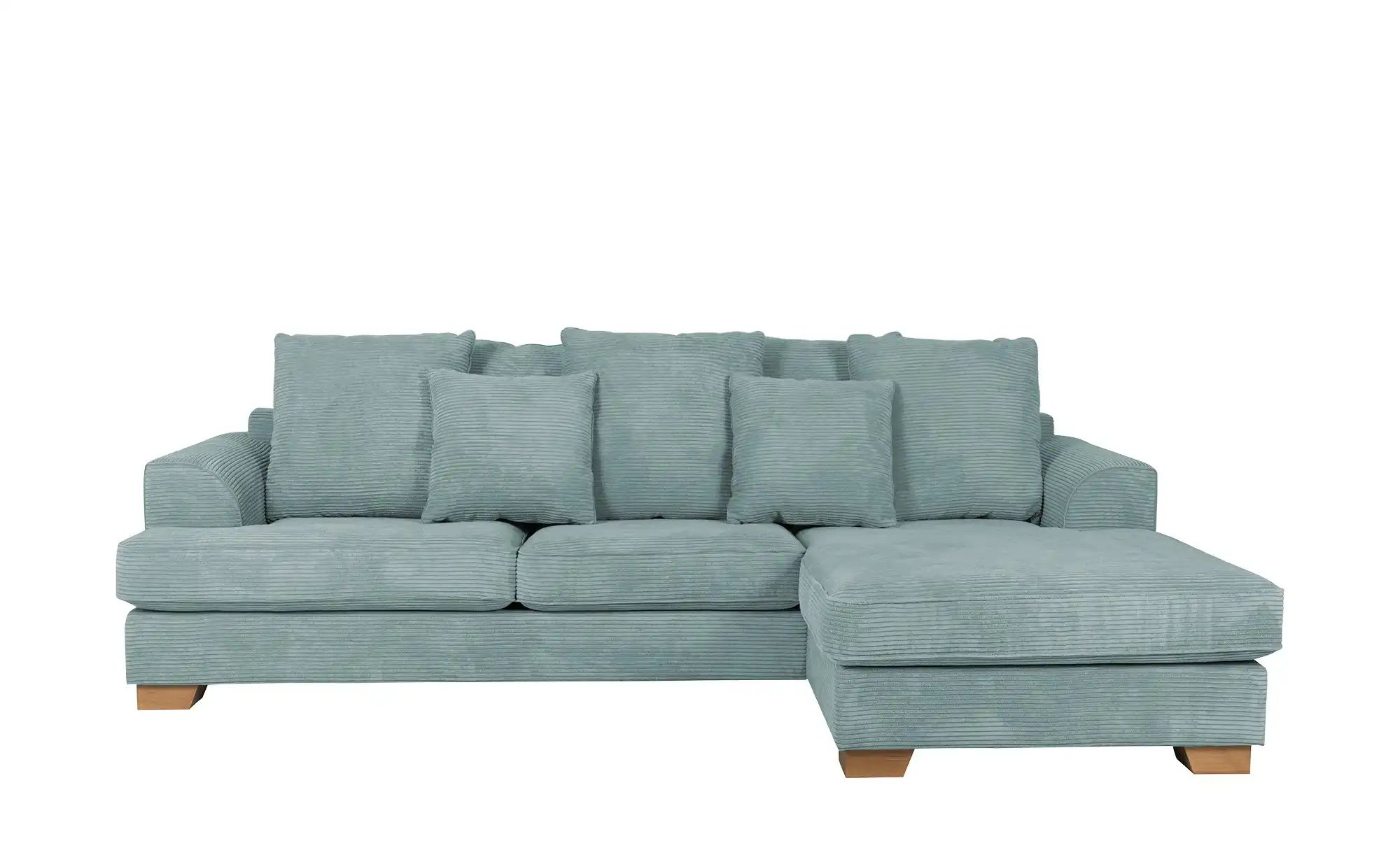 SOHO Ecksofa  Franka ¦ grün ¦ Maße (cm): B: 268 H: 87 T: 161 Polstermöbel > günstig online kaufen