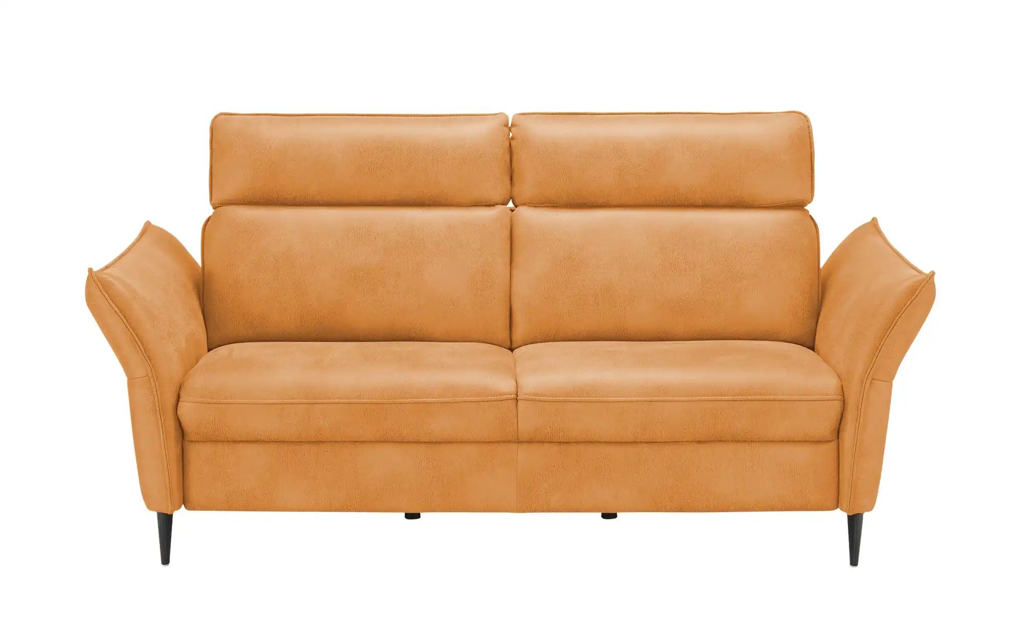 Hukla Sofa 2,5-sitzig  Solea ¦ gelb ¦ Maße (cm): B: 196 T: 95 Polstermöbel günstig online kaufen