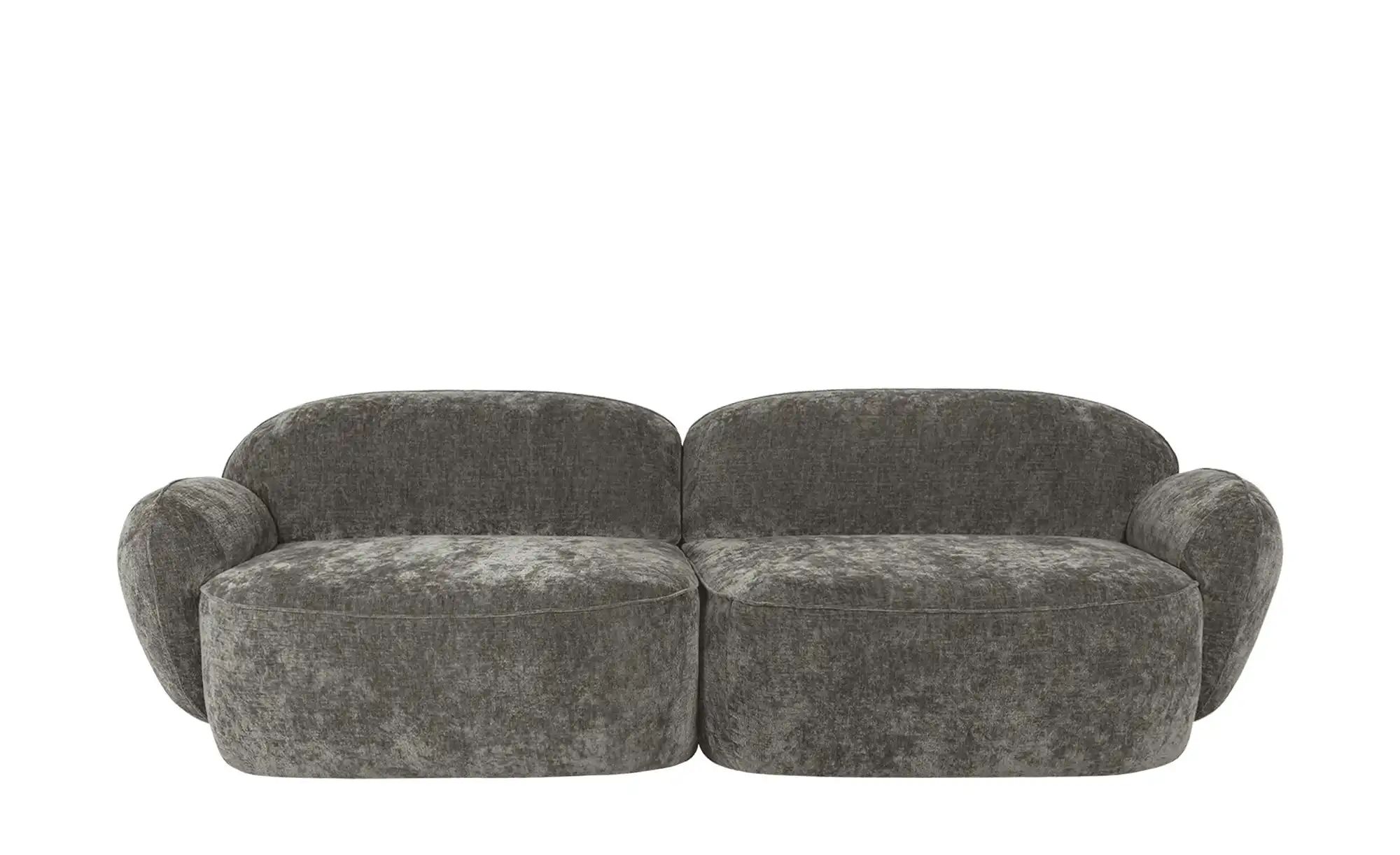 SOHO Sofa 3-sitzig  Bubble ¦ grau ¦ Maße (cm): B: 236 H: 80 T: 104 Polsterm günstig online kaufen