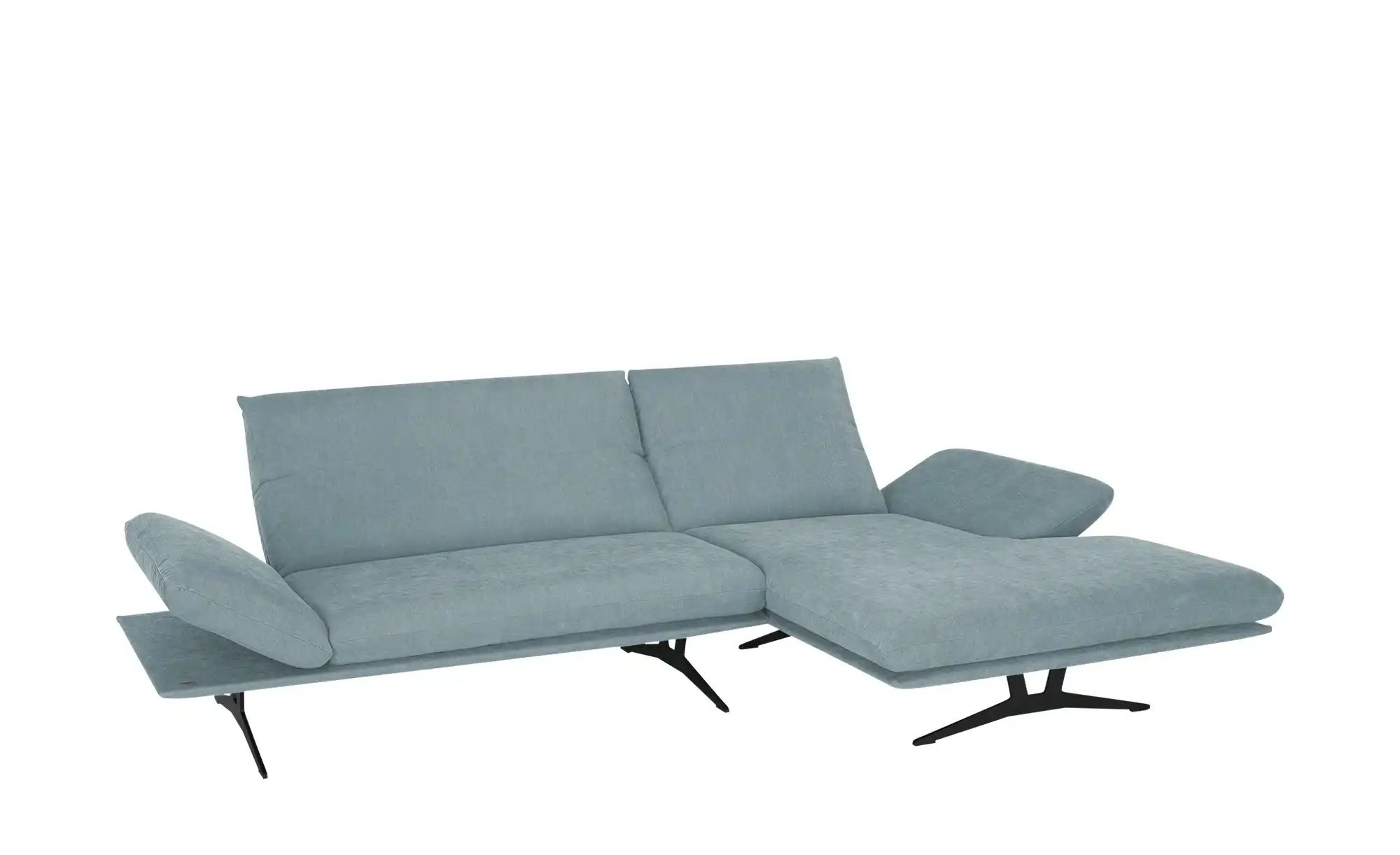 KOINOR Ecksofa  aus Flachgewebe Francis  ¦ blau ¦ Maße (cm): B: 284 H: 93 T günstig online kaufen