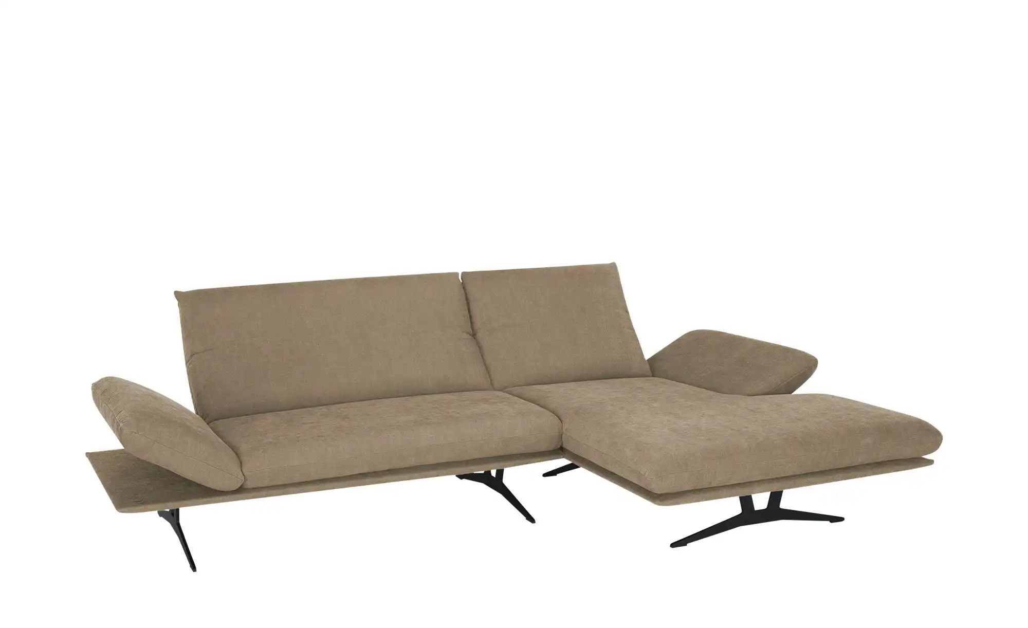 KOINOR Ecksofa  aus Flachgewebe Francis  ¦ beige ¦ Maße (cm): B: 284 H: 93 günstig online kaufen