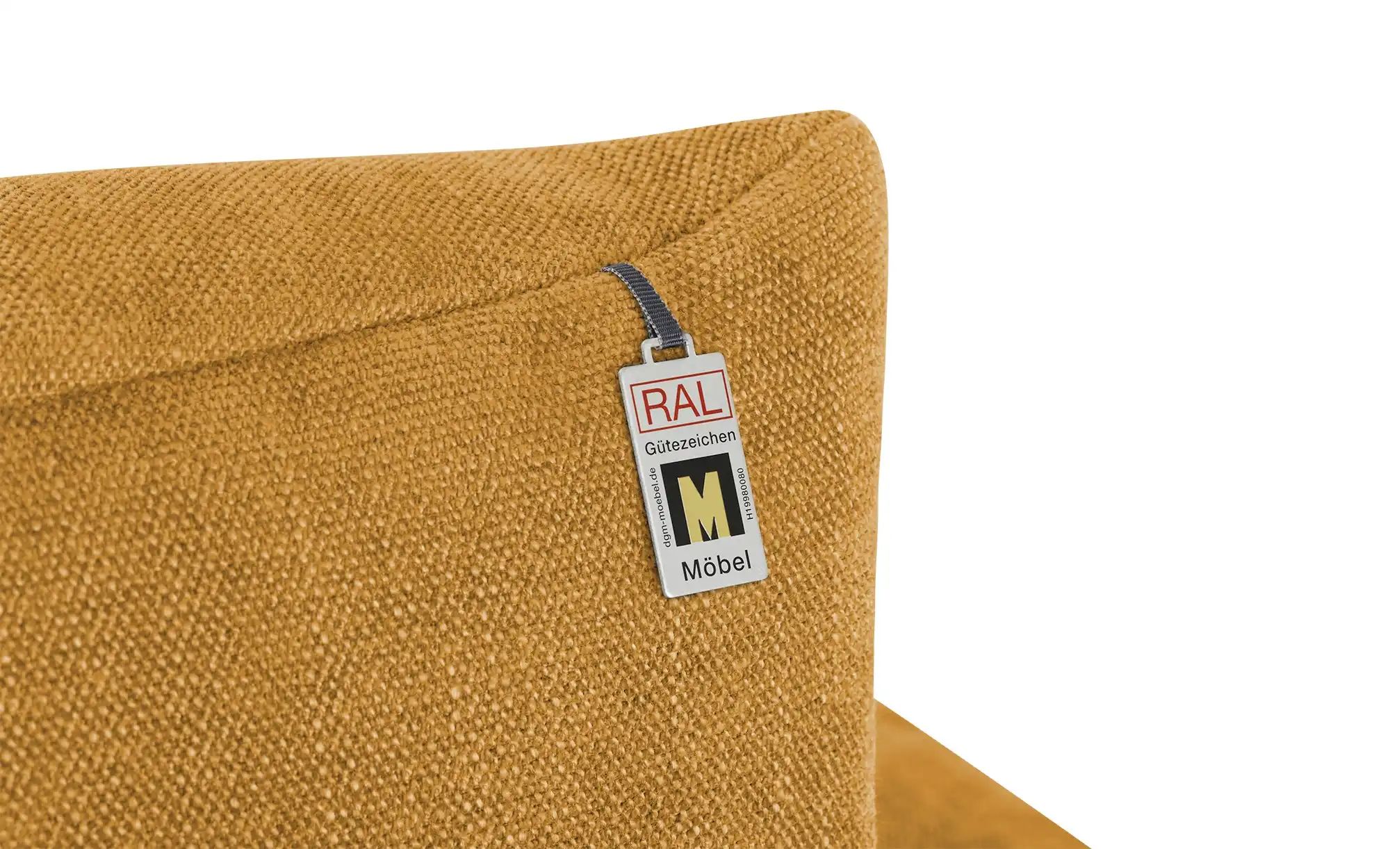 KOINOR Ecksofa  aus Flachgewebe Francis  ¦ orange ¦ Maße (cm): B: 284 H: 93 günstig online kaufen