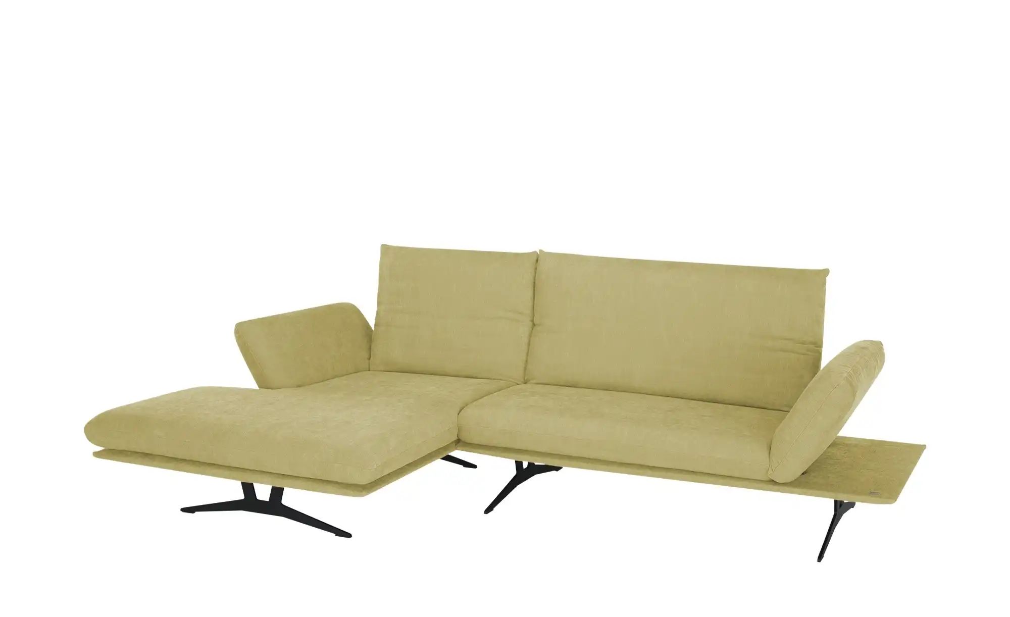 KOINOR Ecksofa  aus Flachgewebe Francis  ¦ grün ¦ Maße (cm): B: 284 H: 93 T günstig online kaufen