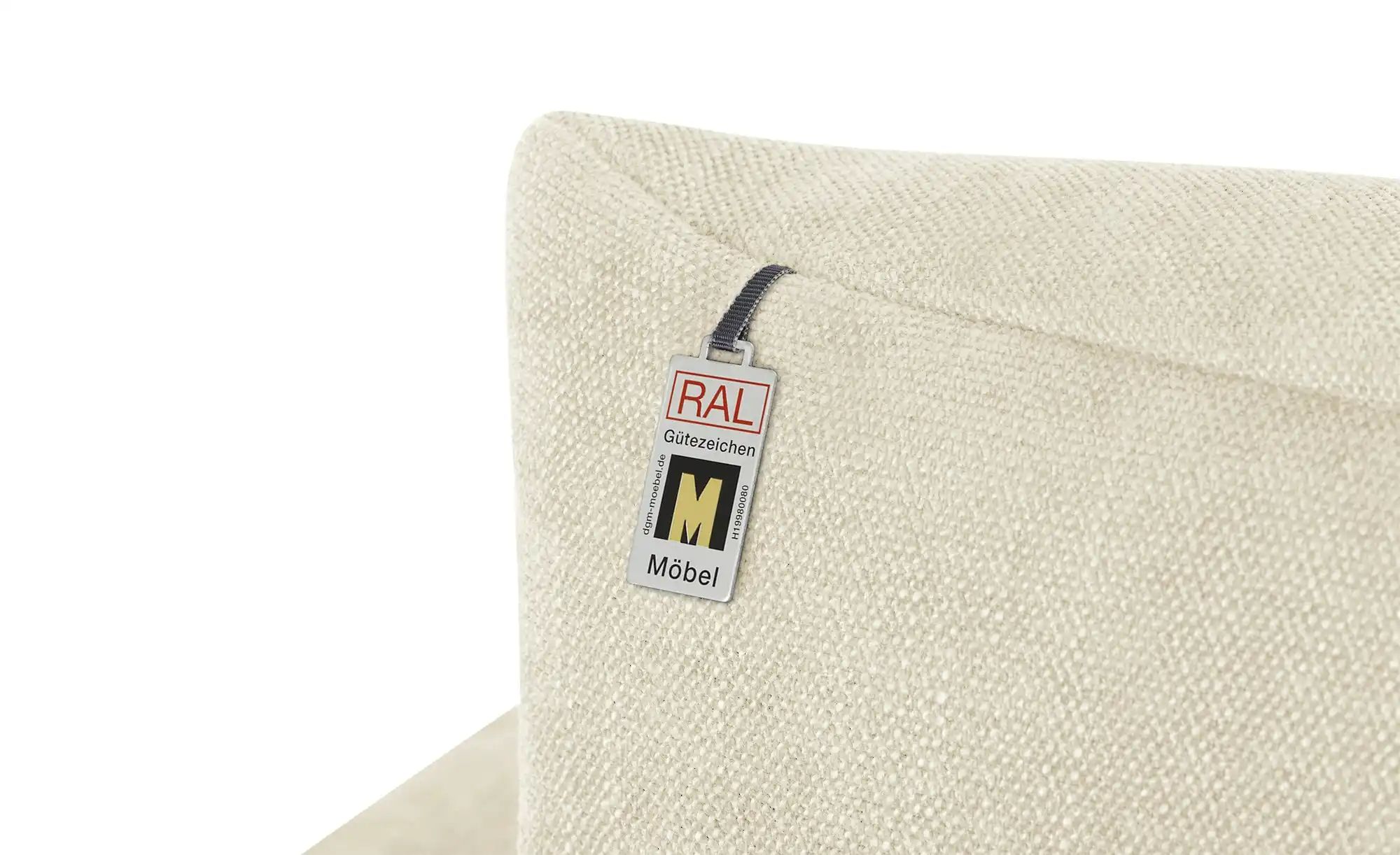 KOINOR Ecksofa  aus Flachgewebe Francis  ¦ creme ¦ Maße (cm): B: 284 H: 93 günstig online kaufen