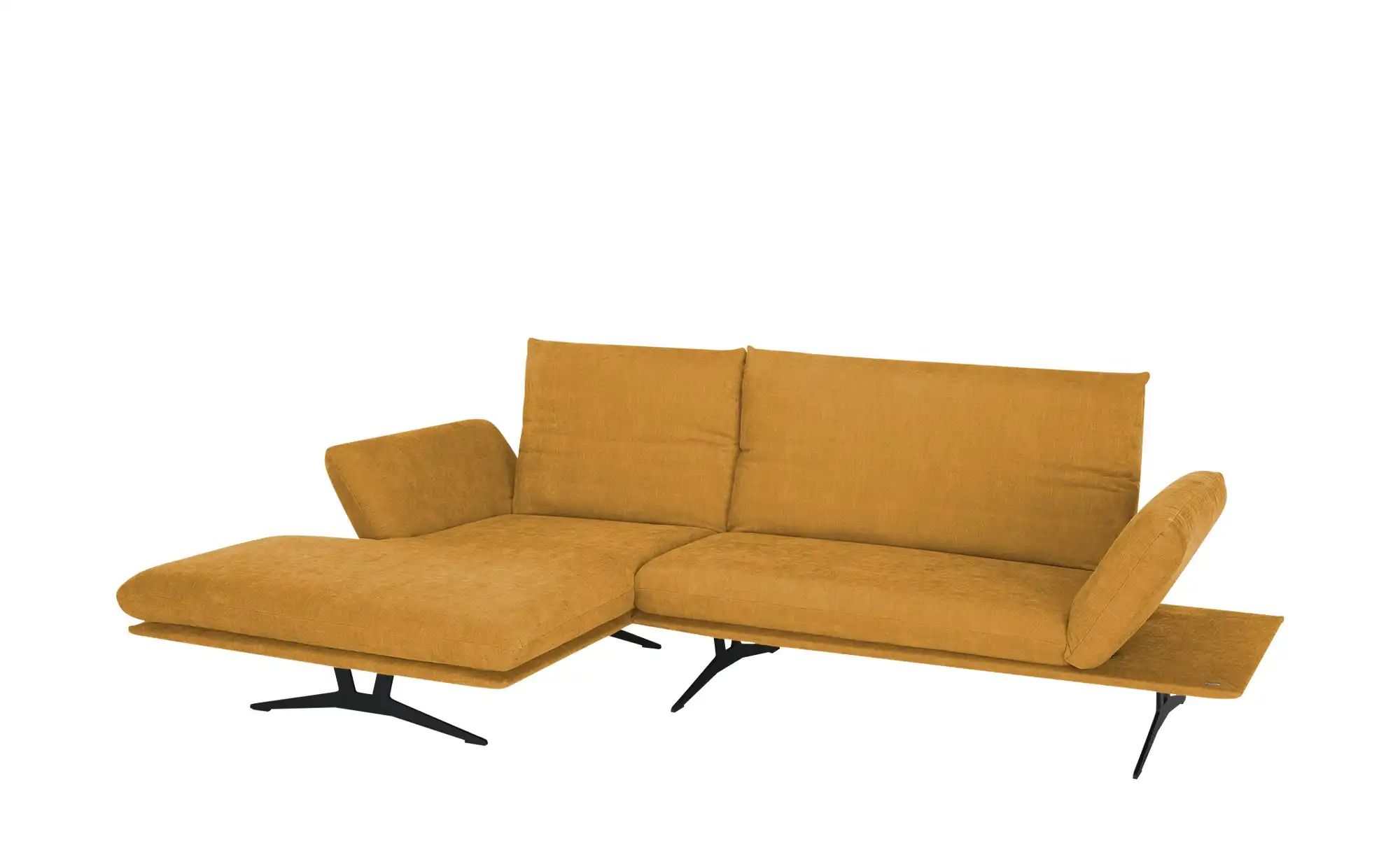 KOINOR Ecksofa  aus Flachgewebe Francis  ¦ orange ¦ Maße (cm): B: 284 H: 93 günstig online kaufen