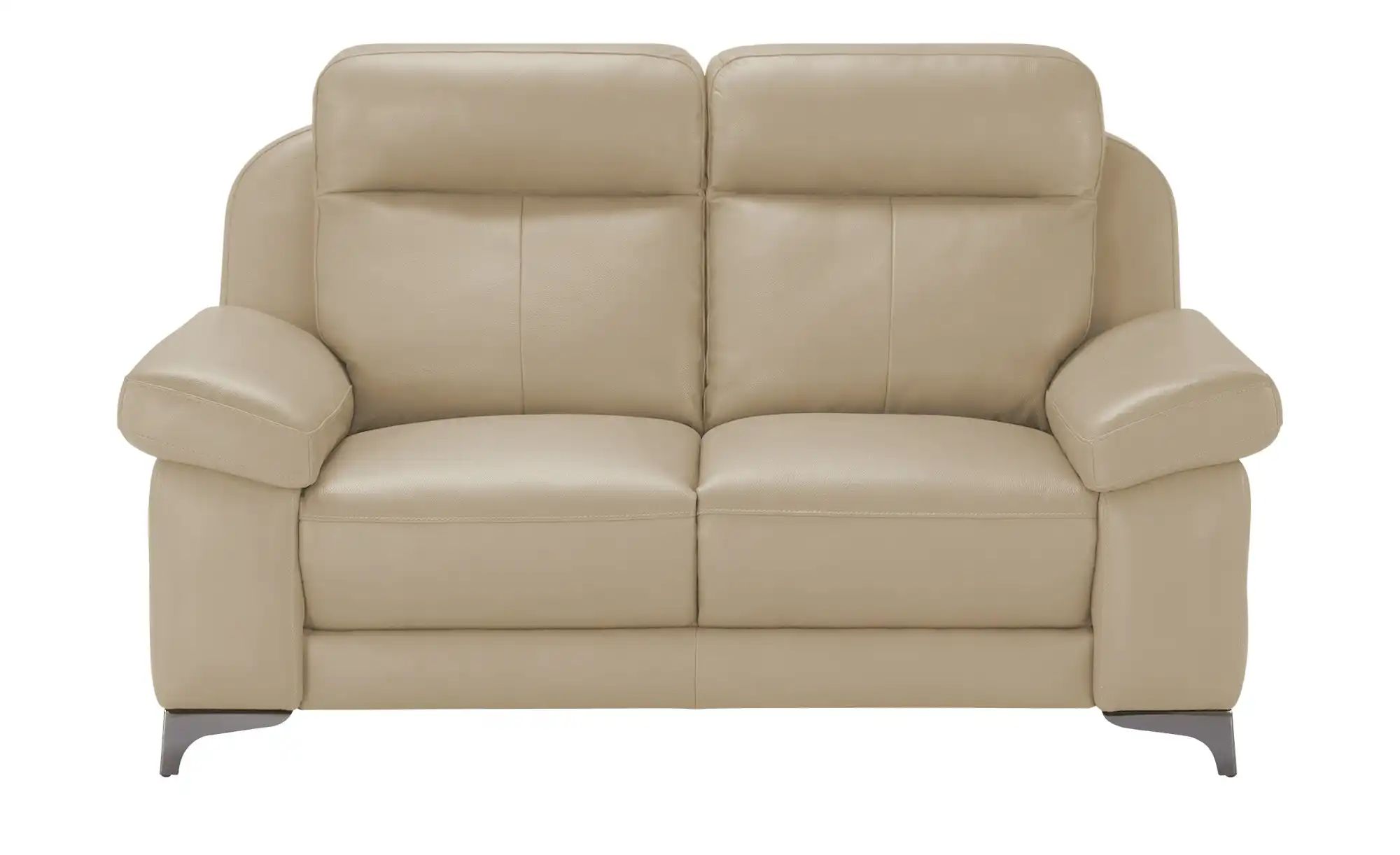 Wohnwert Sofa 2-sitzig aus Echtleder Arianna ¦ beige ¦ Maße (cm): B: 168 H: günstig online kaufen