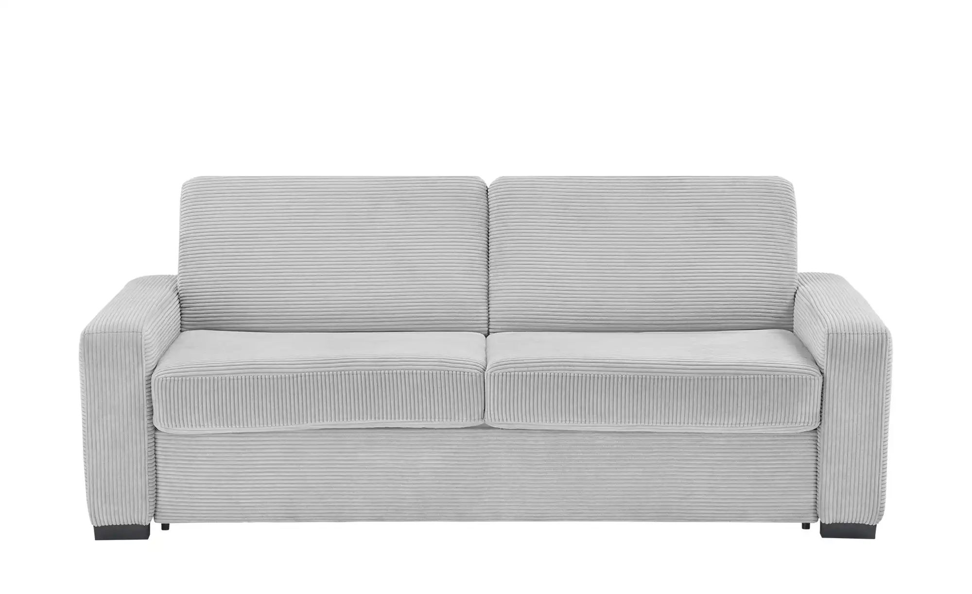 switch Schlafsofa aus Cord Vanila ¦ silber ¦ Maße (cm): B: 220 H: 87 T: 98 günstig online kaufen