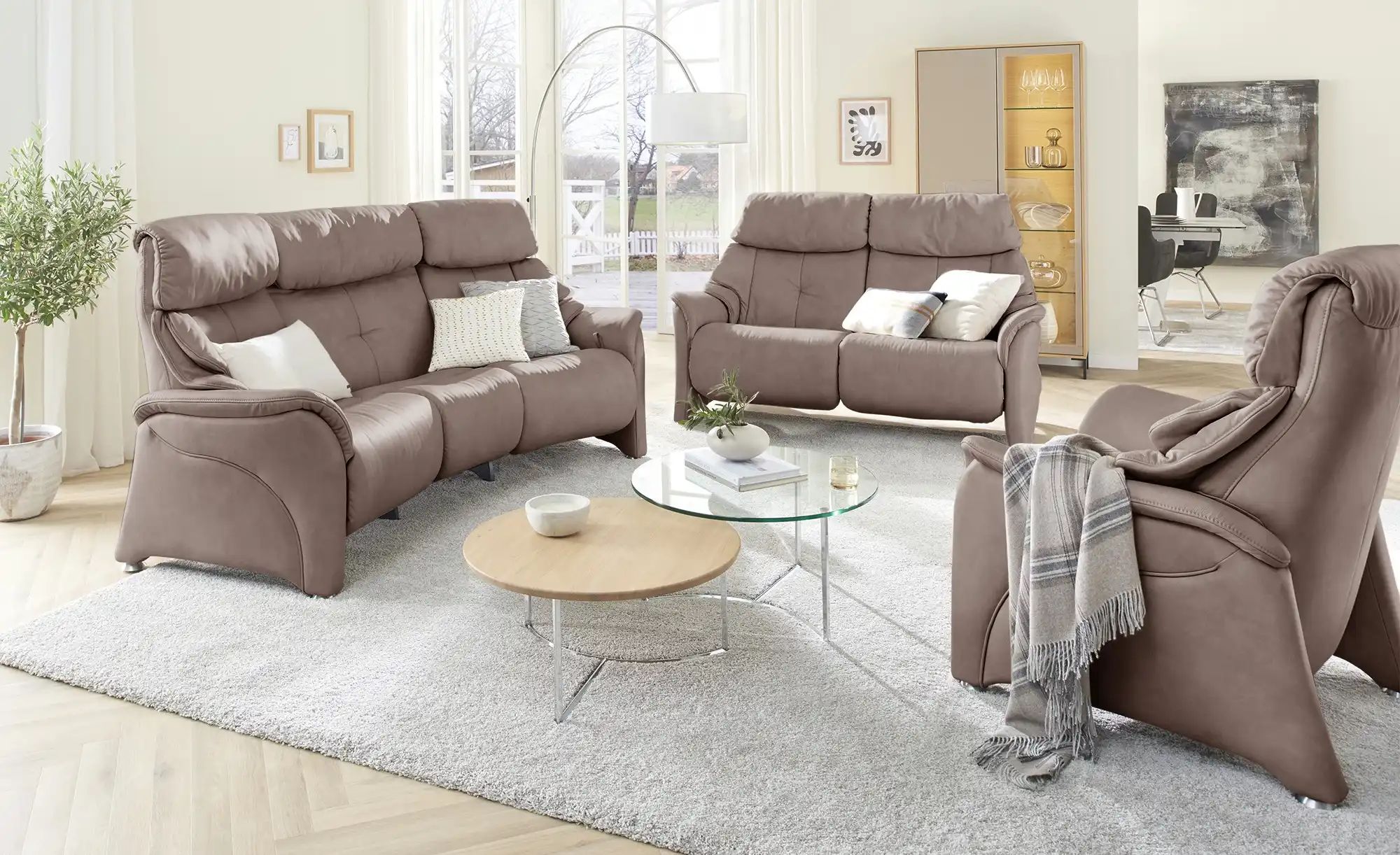 Thumbnail - himolla Relaxsessel mit verschiedenen Funktionen 4217 ¦ braun ¦ Maße (cm): B: 96 H: 107 T: 91.0 Polstermöbel > Sessel > ...