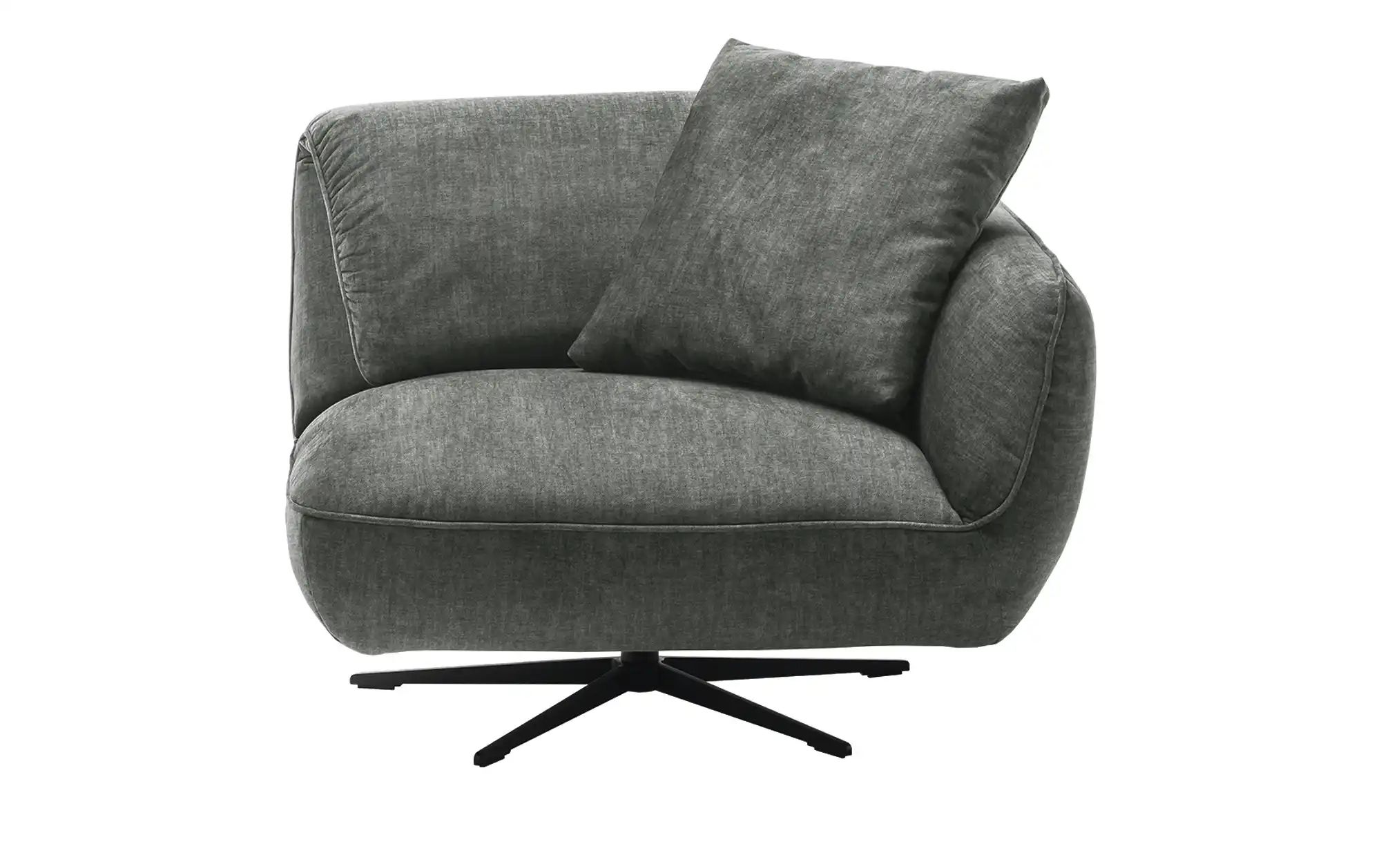 Thumbnail - pop Drehsessel aus Flachgewebe Ventus ¦ grau ¦ Maße (cm): B: 101 H: 111 T: 98.0 Polstermöbel > Sessel > Fernsehsessel - ...