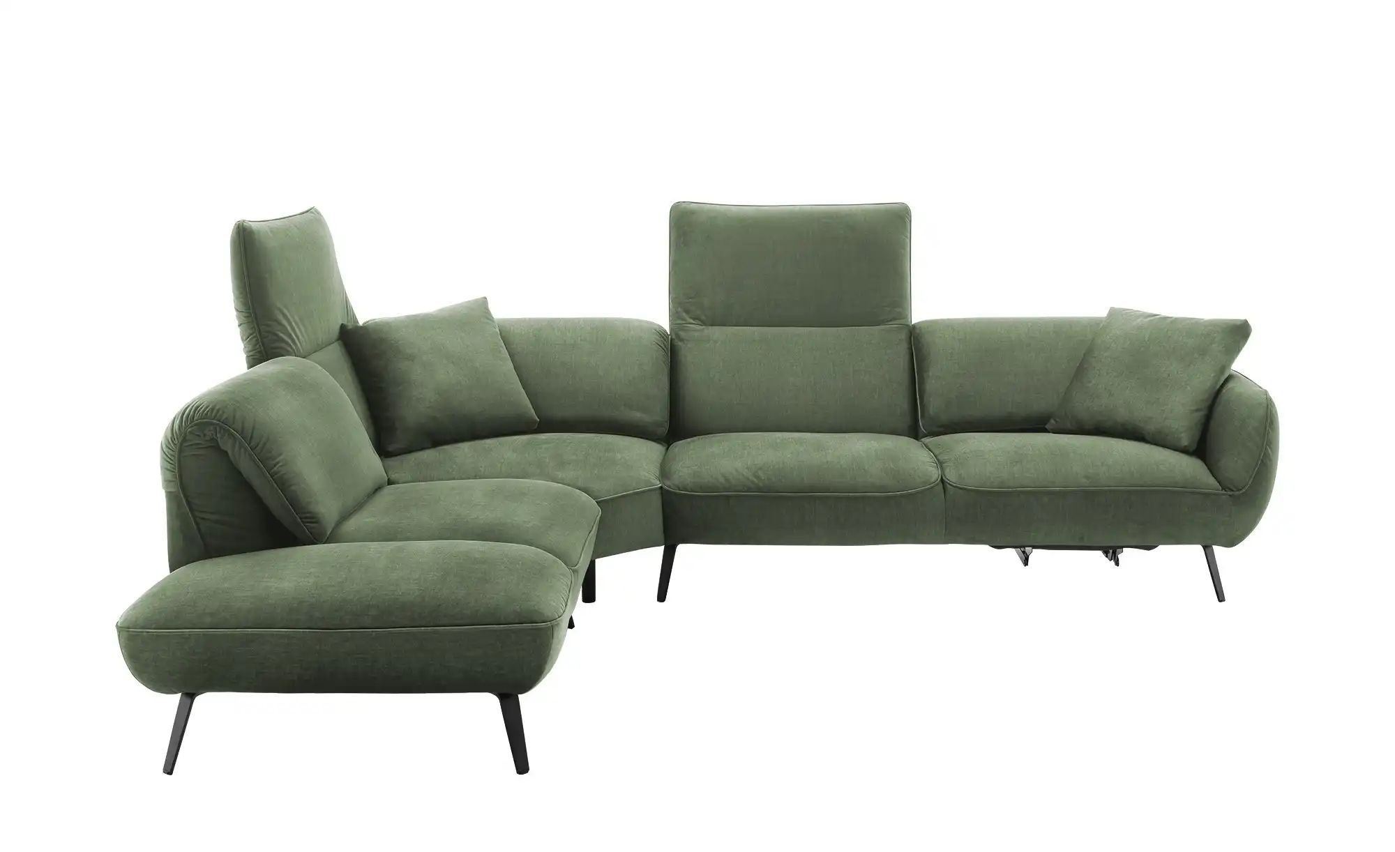 pop Ecksofa  Ventus ¦ grün ¦ Maße (cm): B: 304 T: 246 Polstermöbel > Sofas günstig online kaufen