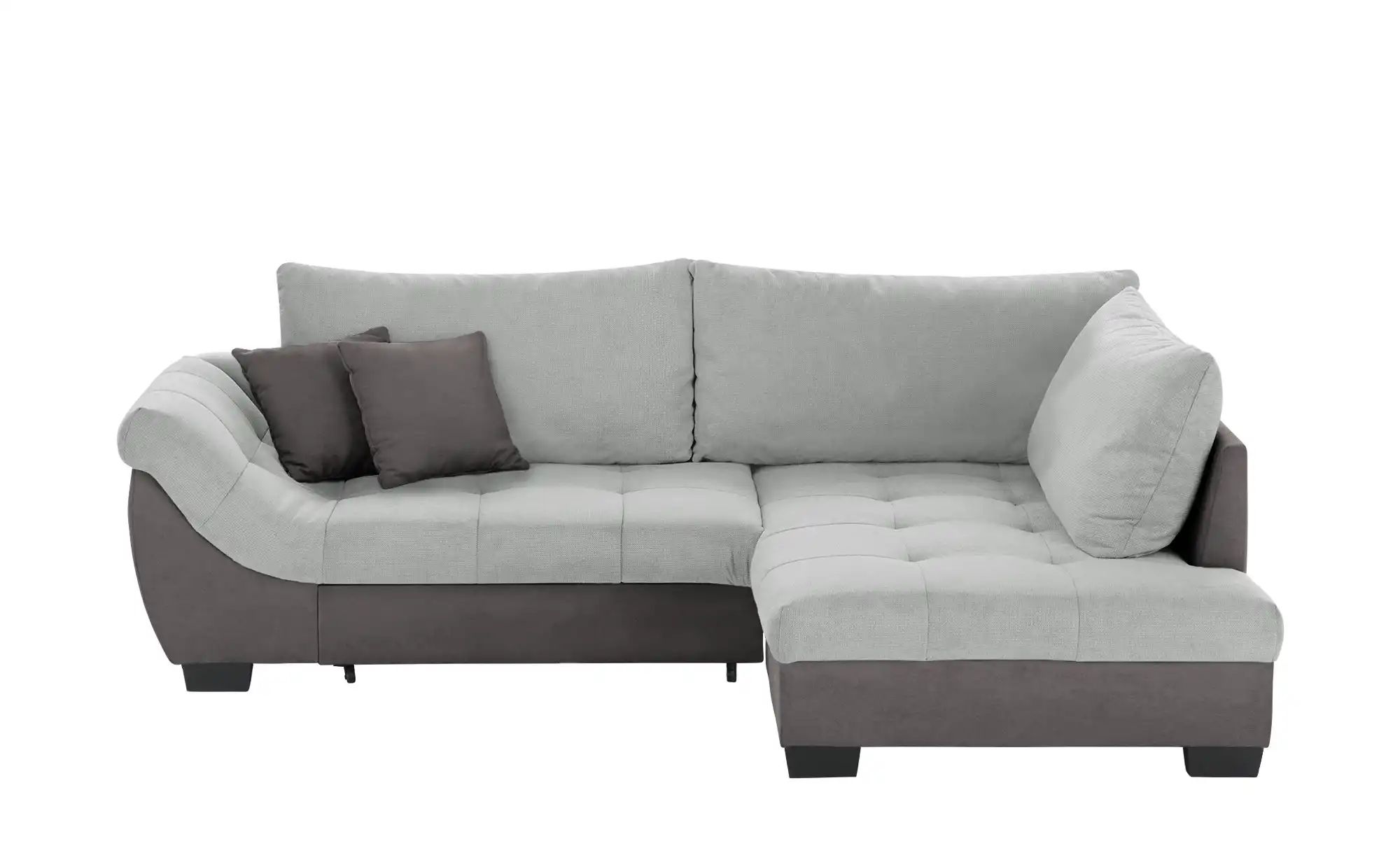 bobb Ecksofa  Krissy ¦ grau ¦ Maße (cm): B: 251 H: 88 T: 190 Polstermöbel > günstig online kaufen