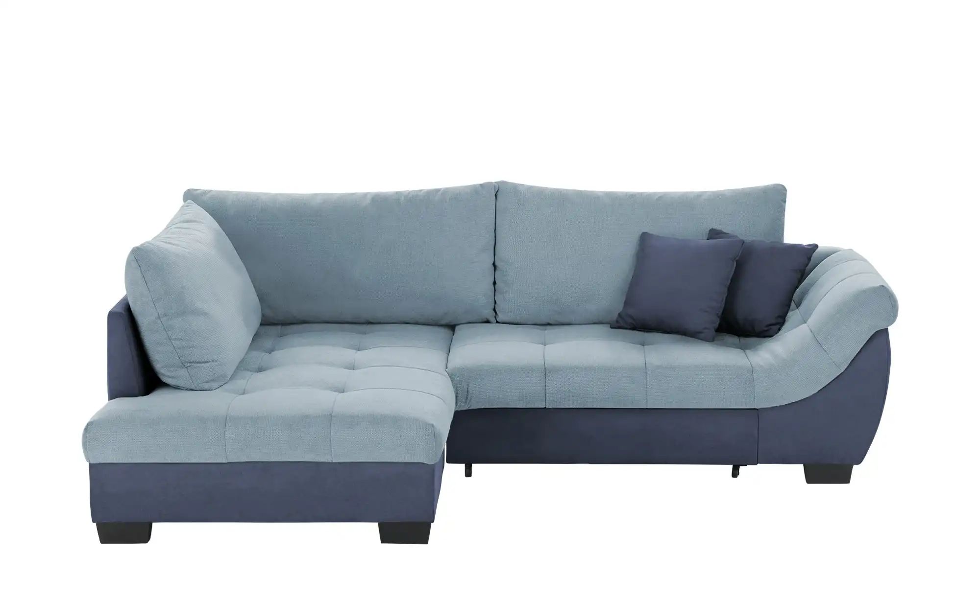 bobb Ecksofa  Krissy ¦ blau ¦ Maße (cm): B: 251 H: 88 T: 190 Polstermöbel > günstig online kaufen